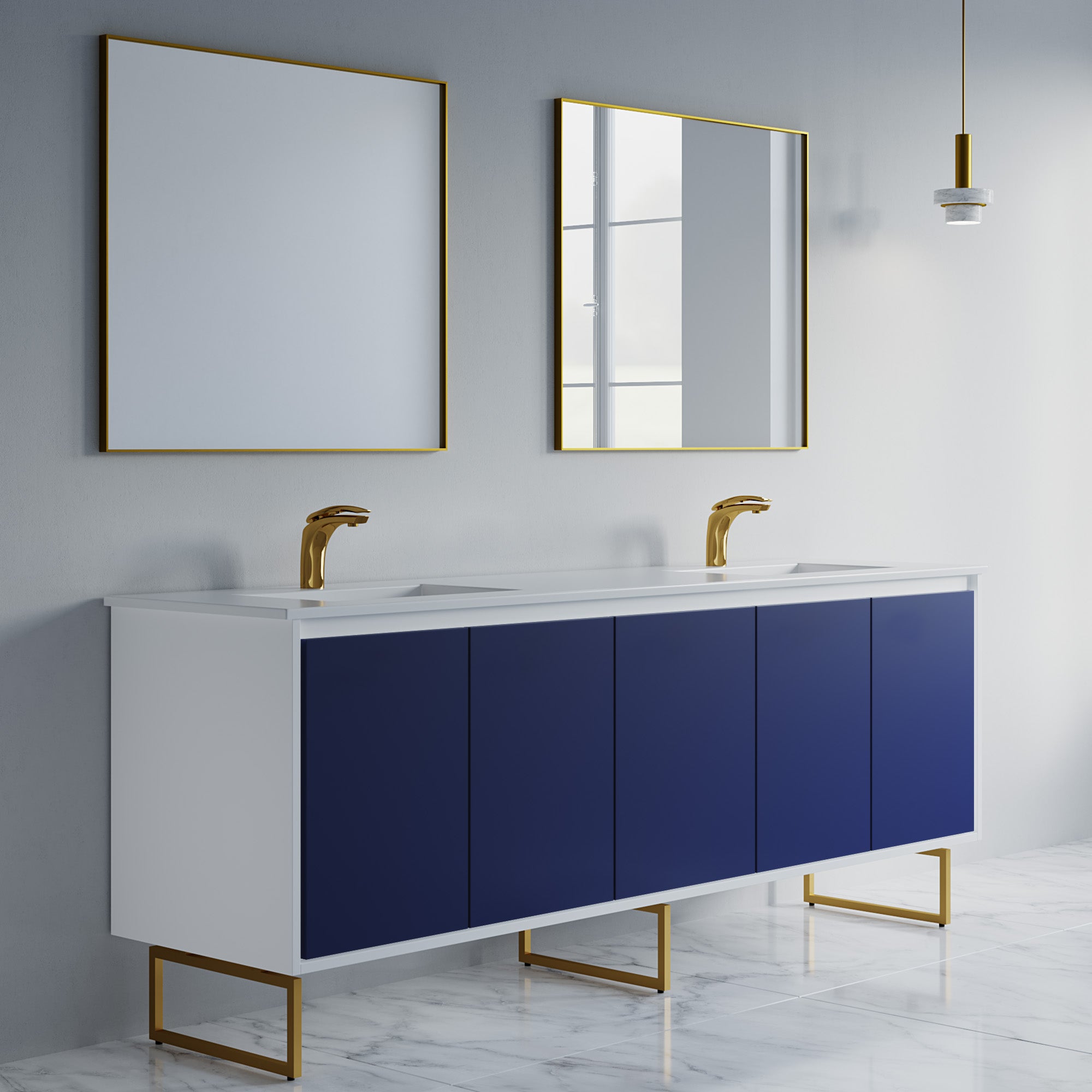 057 Series - 84 Inch Vanity