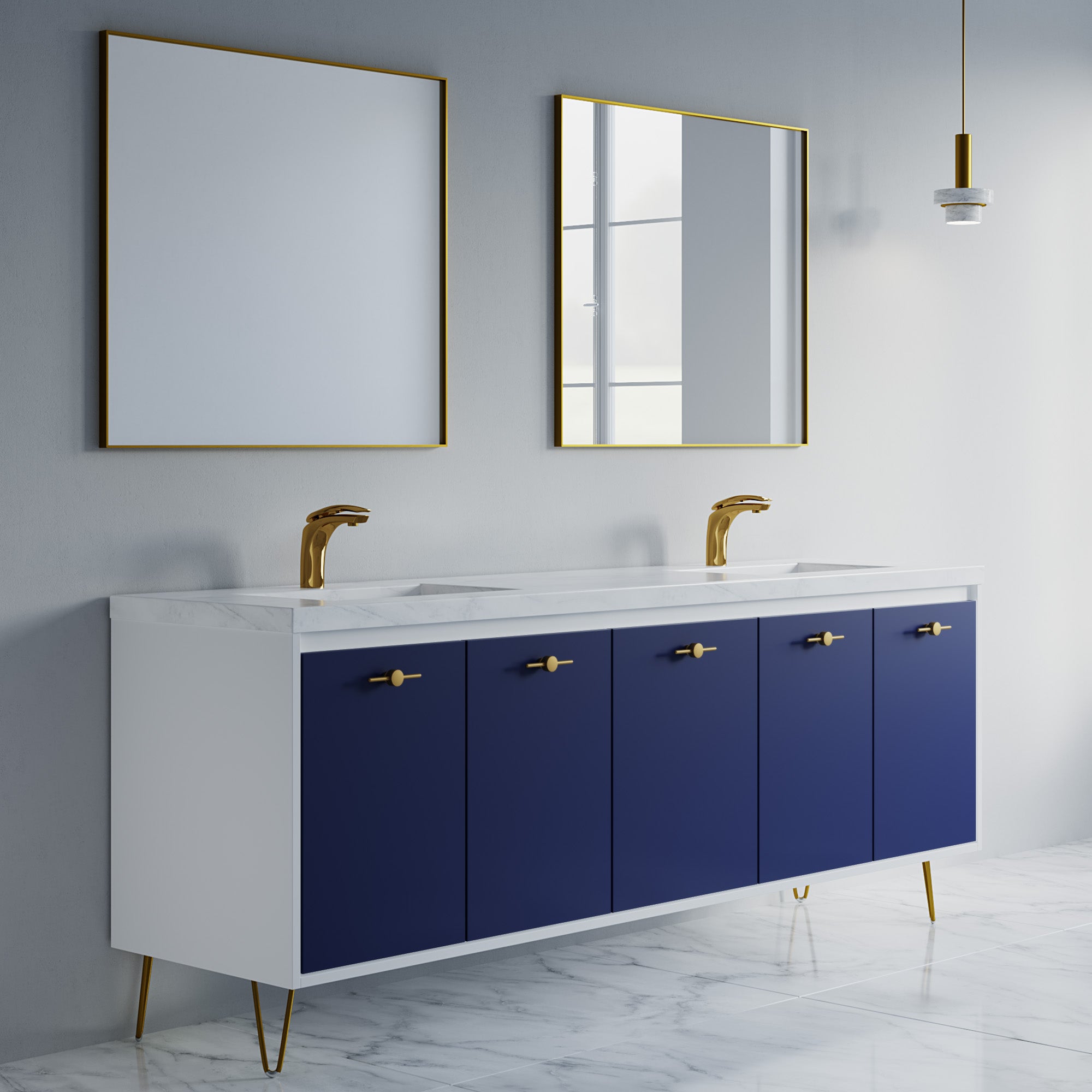 057 Series - 84 Inch Vanity