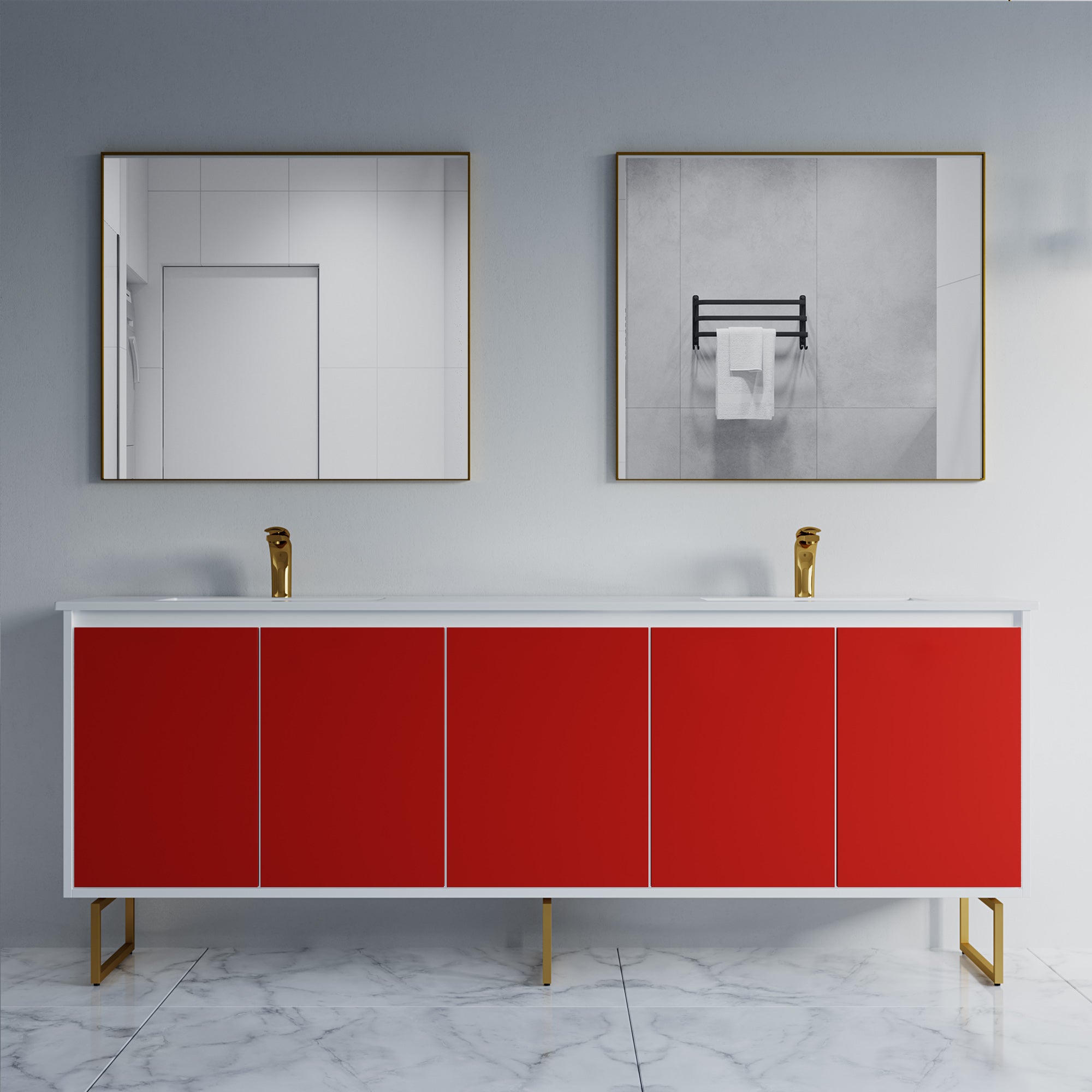 057 Series - 84 Inch Vanity