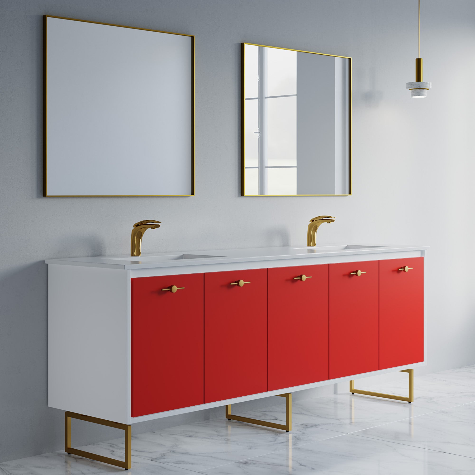 057 Series - 84 Inch Vanity