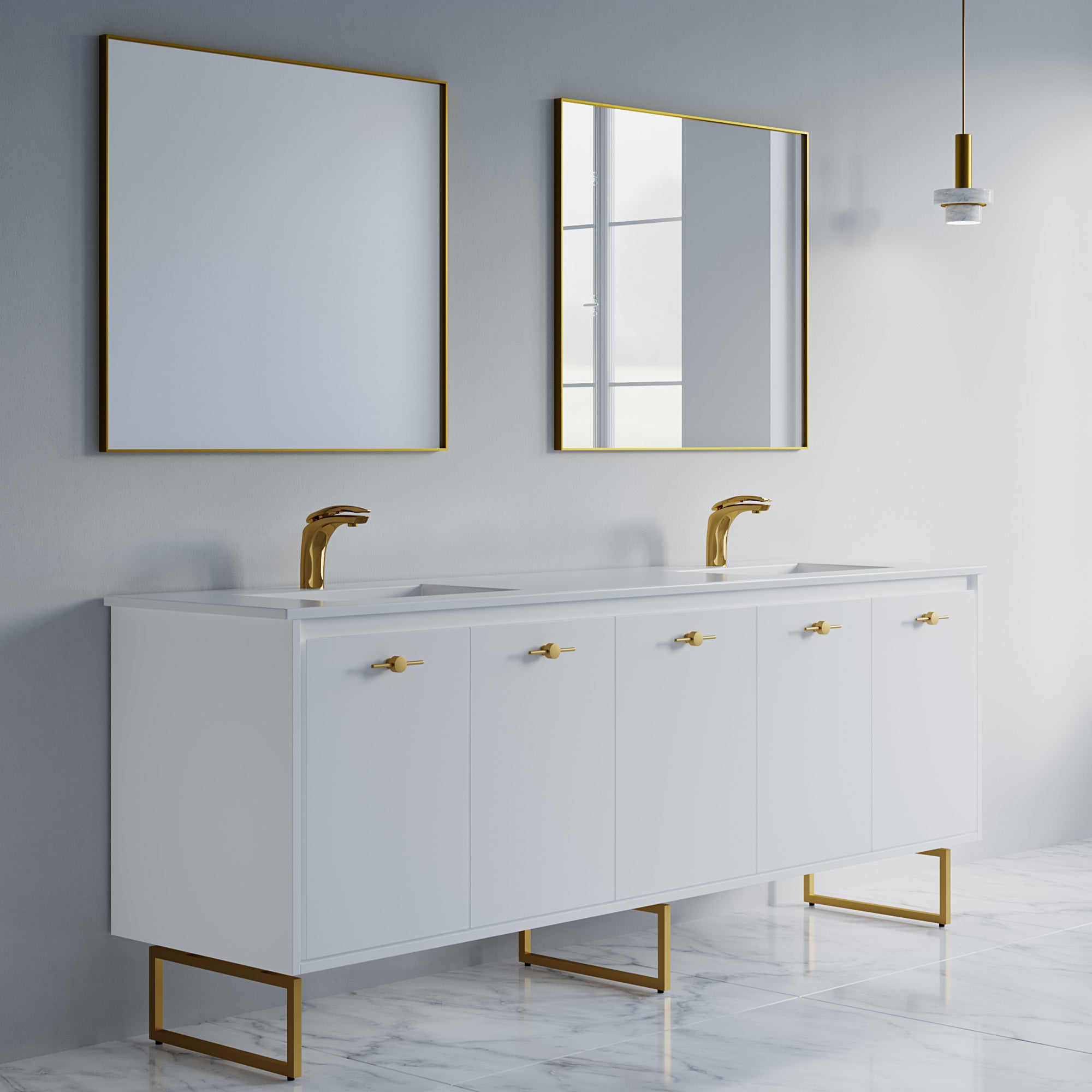 057 Series - 84 Inch Vanity