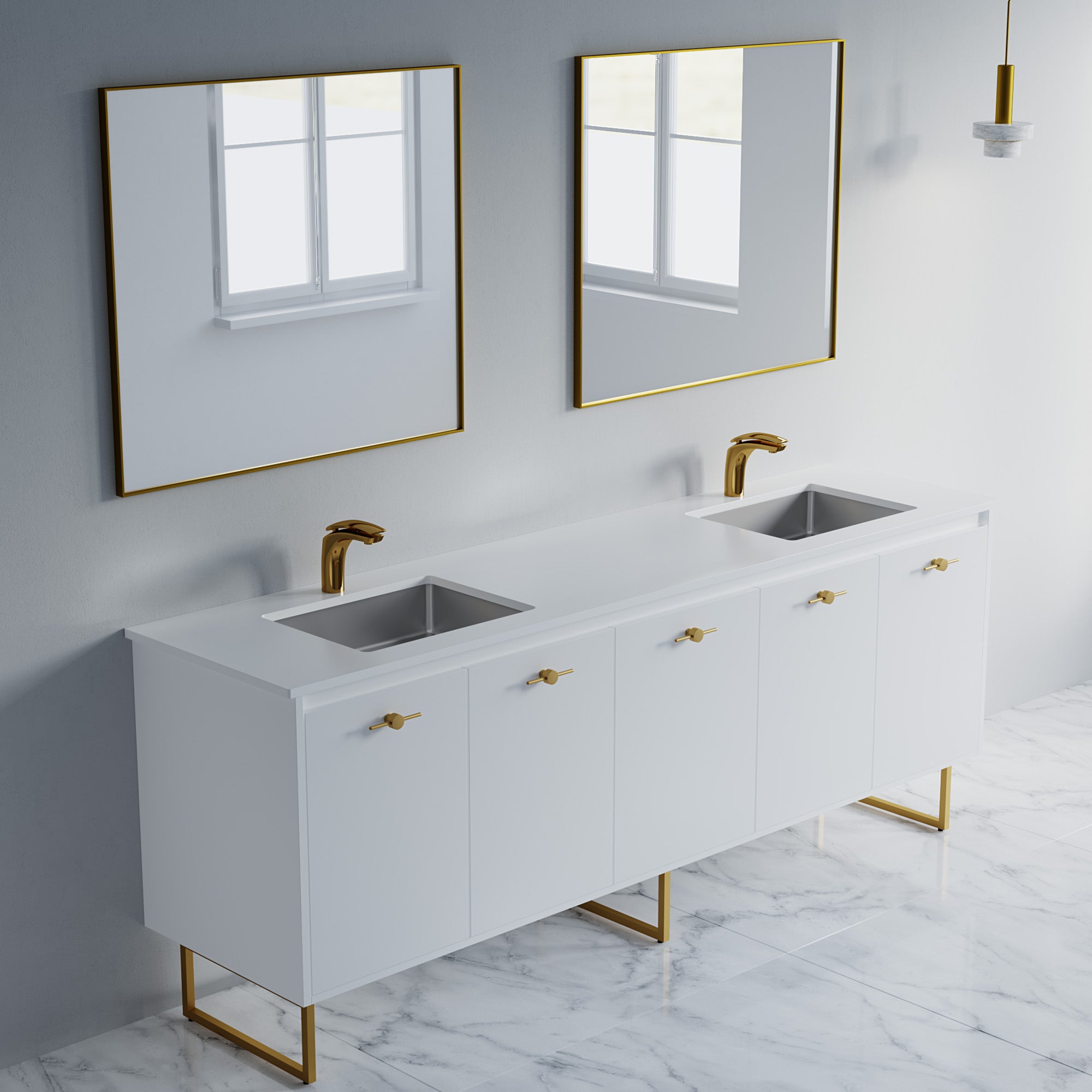 057 Series - 84 Inch Vanity