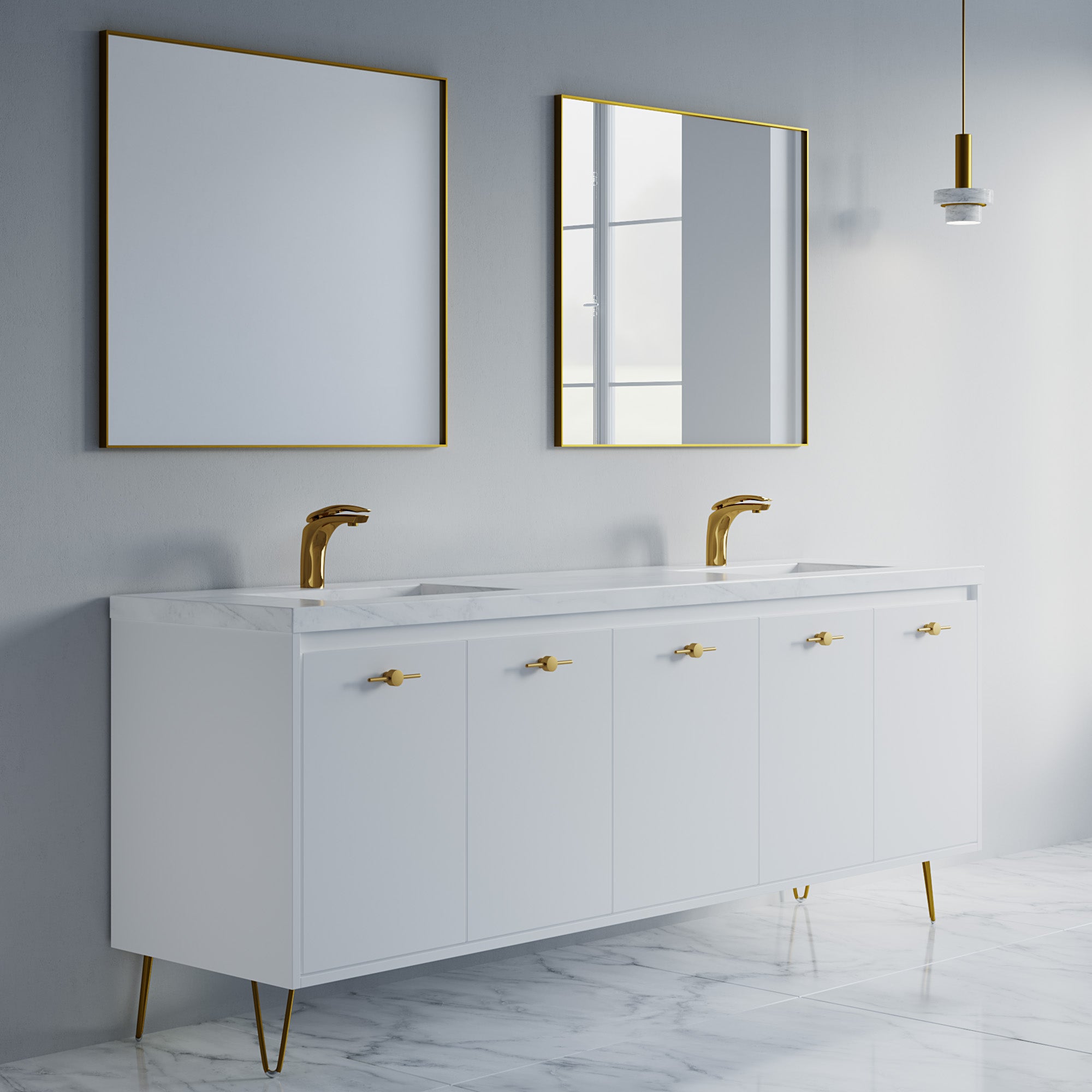 057 Series - 84 Inch Vanity