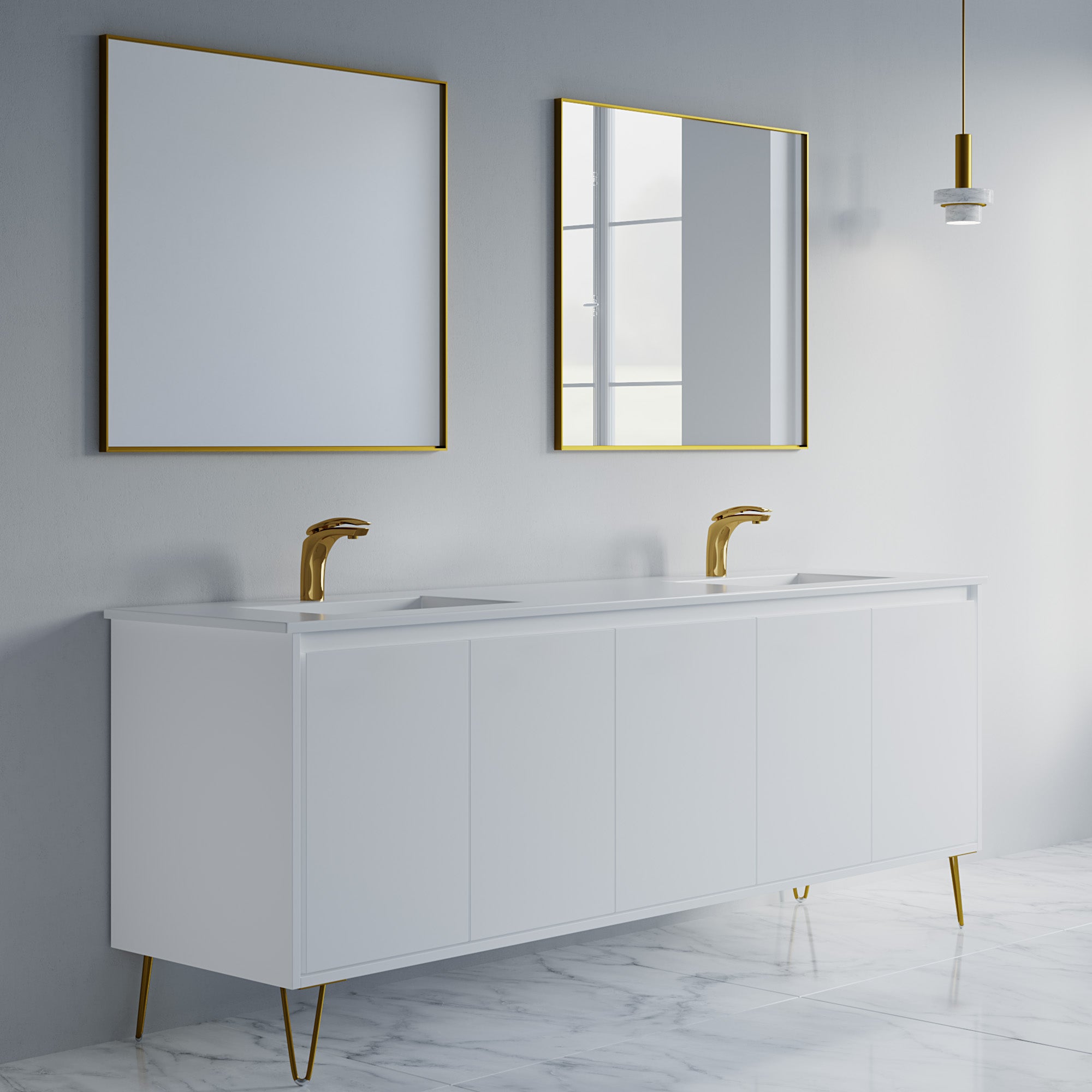 057 Series - 84 Inch Vanity