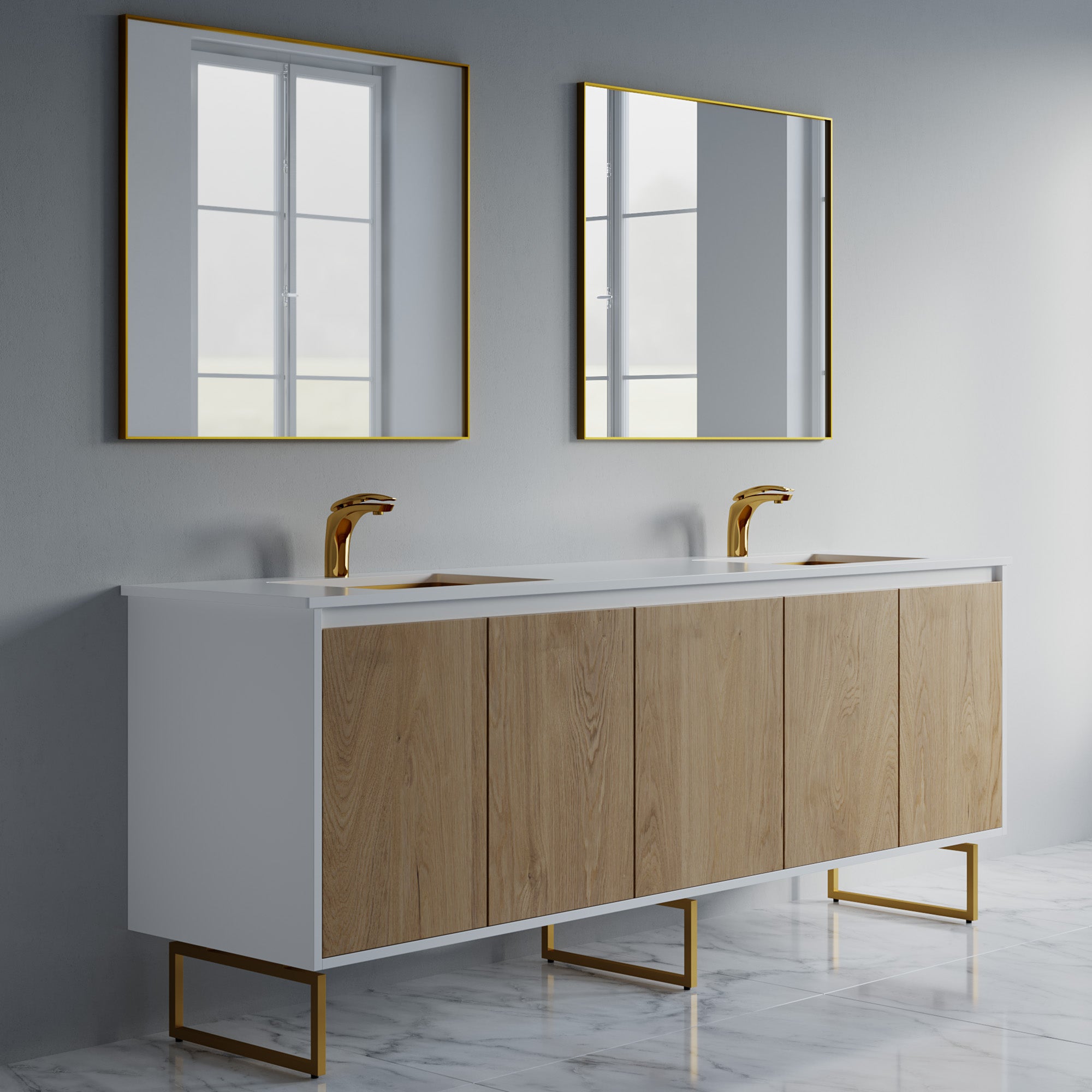 057 Series - 84 Inch Vanity