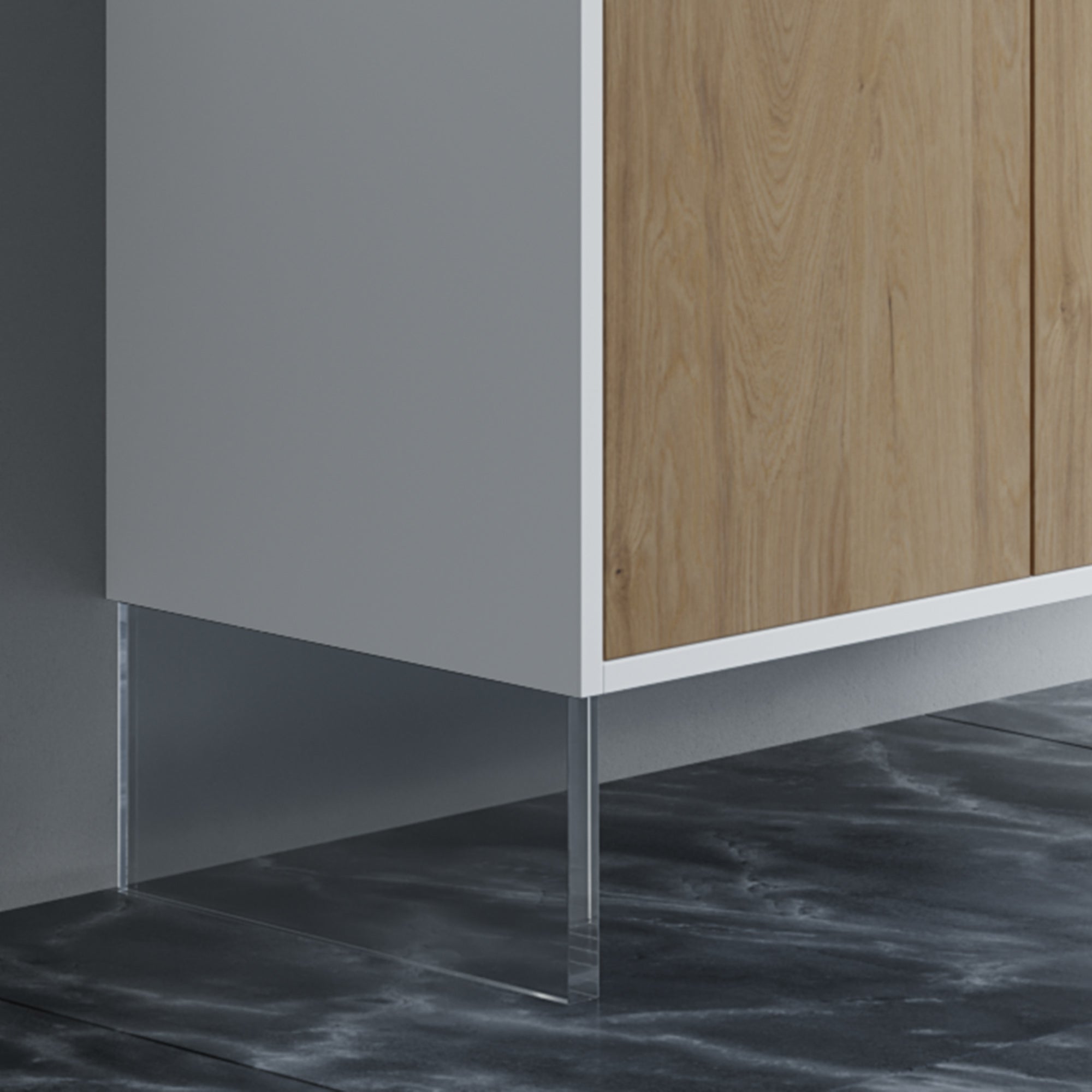 057 Series - 84 Inch Vanity Only