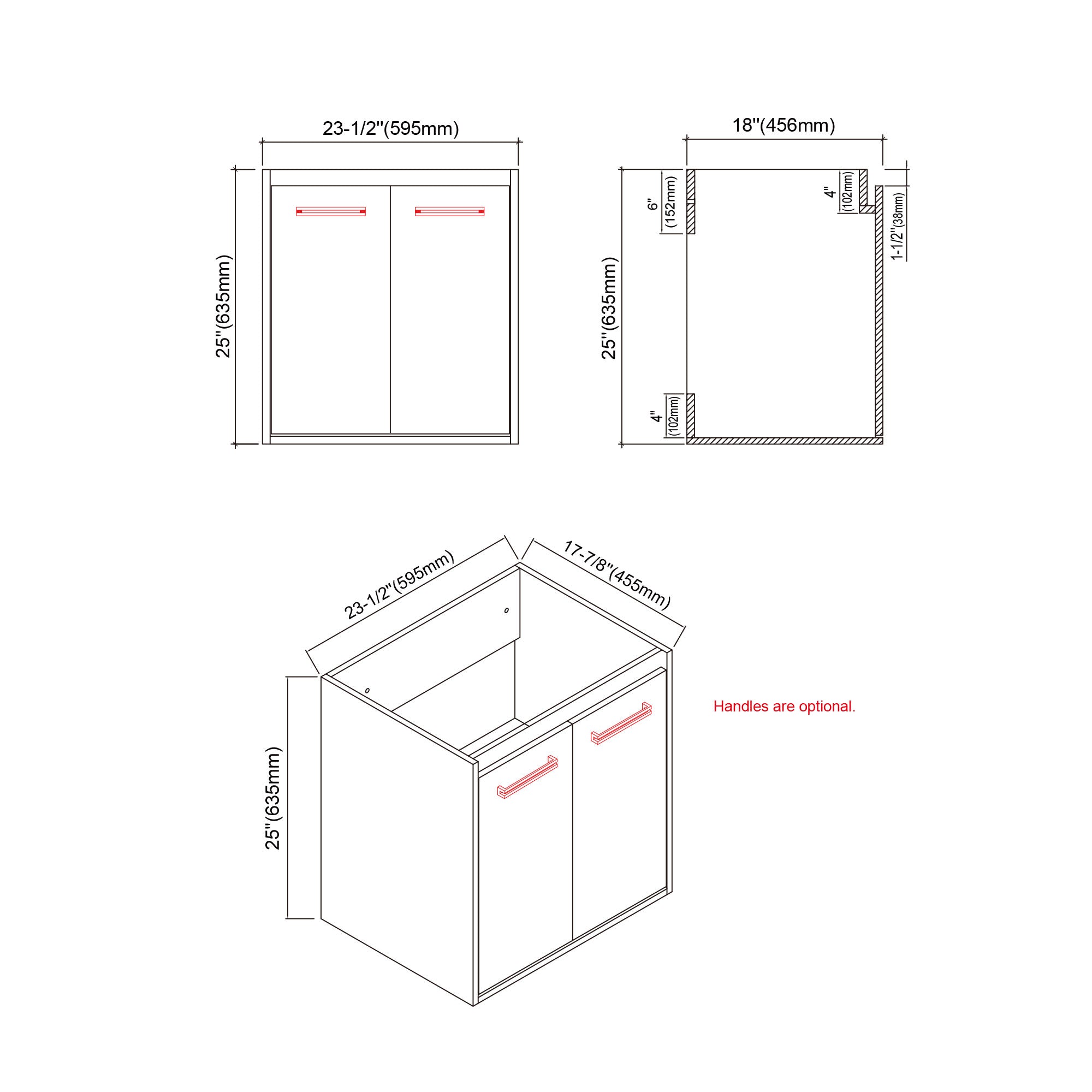057 Series - 24 Inch Vanity