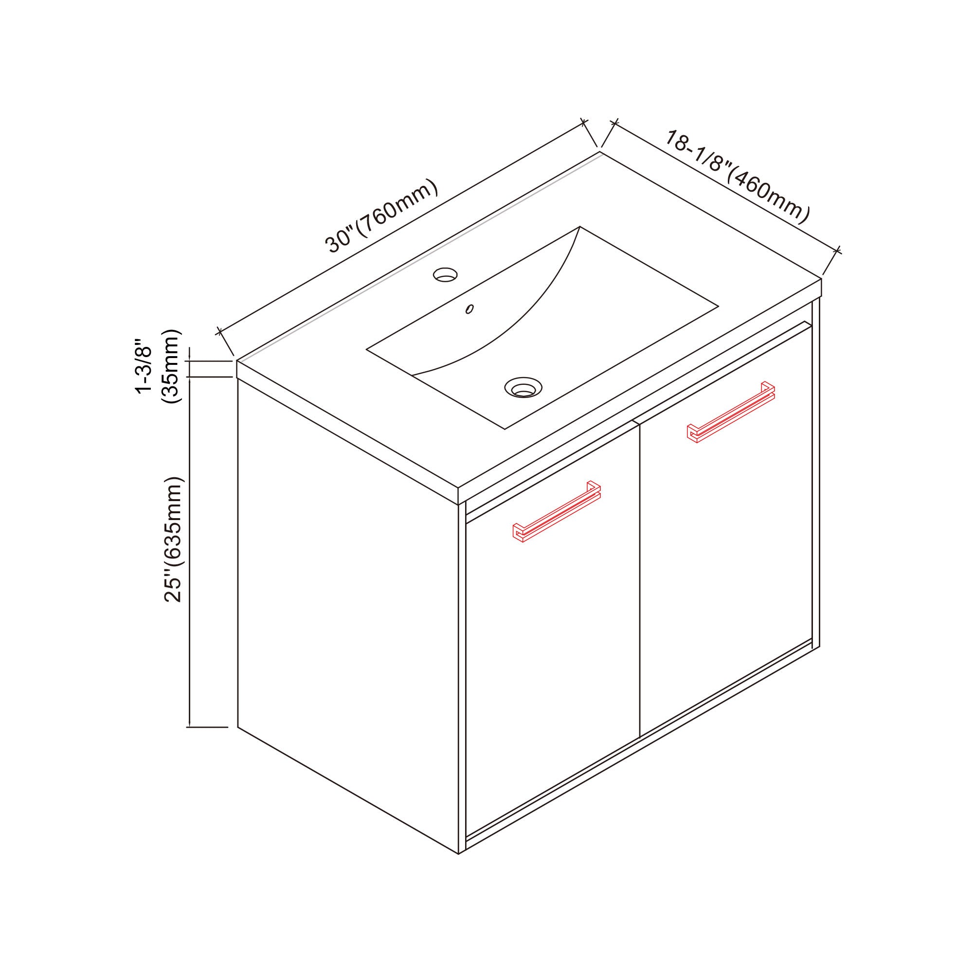 057 Series - 30 Inch Vanity