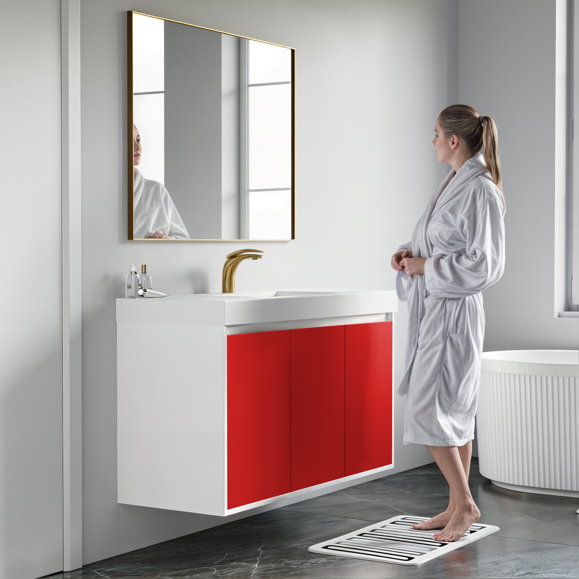 057 Series - 48 Inch Vanity - Single Sink