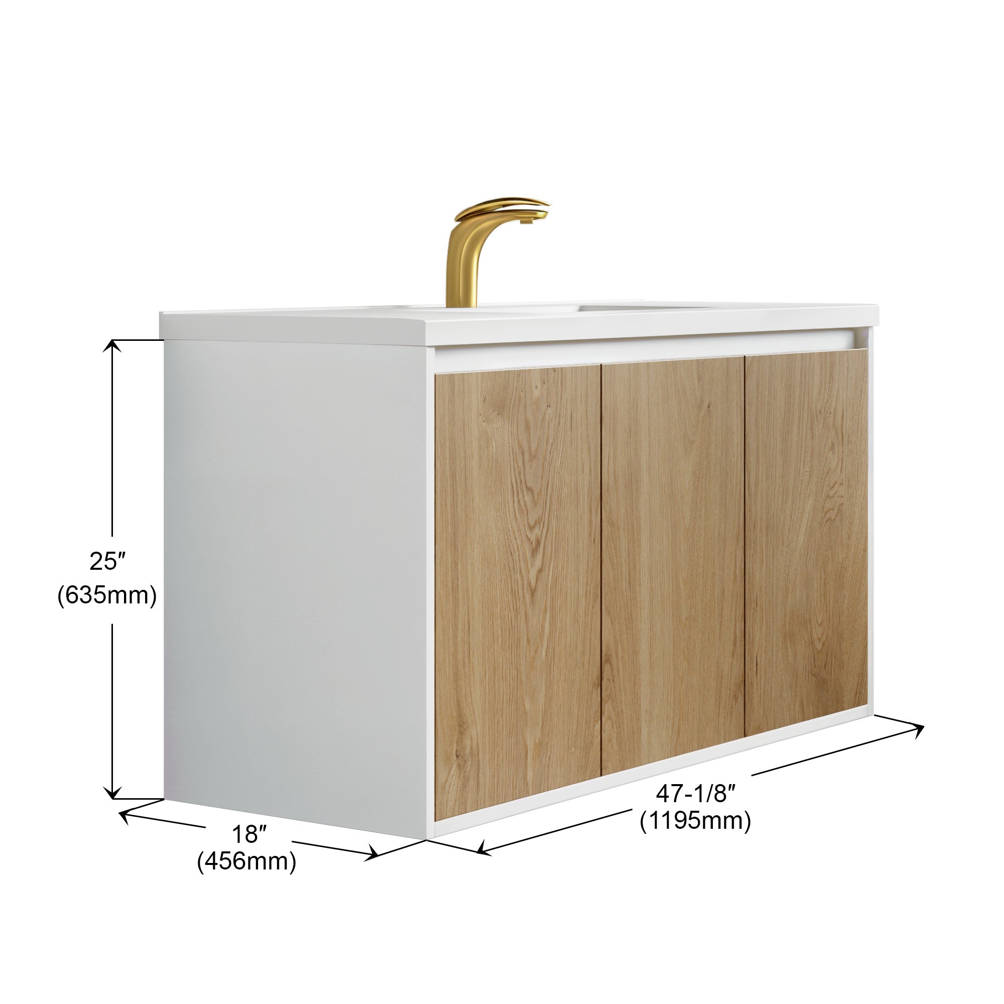057 Series - 48 Inch Vanity - Single Sink