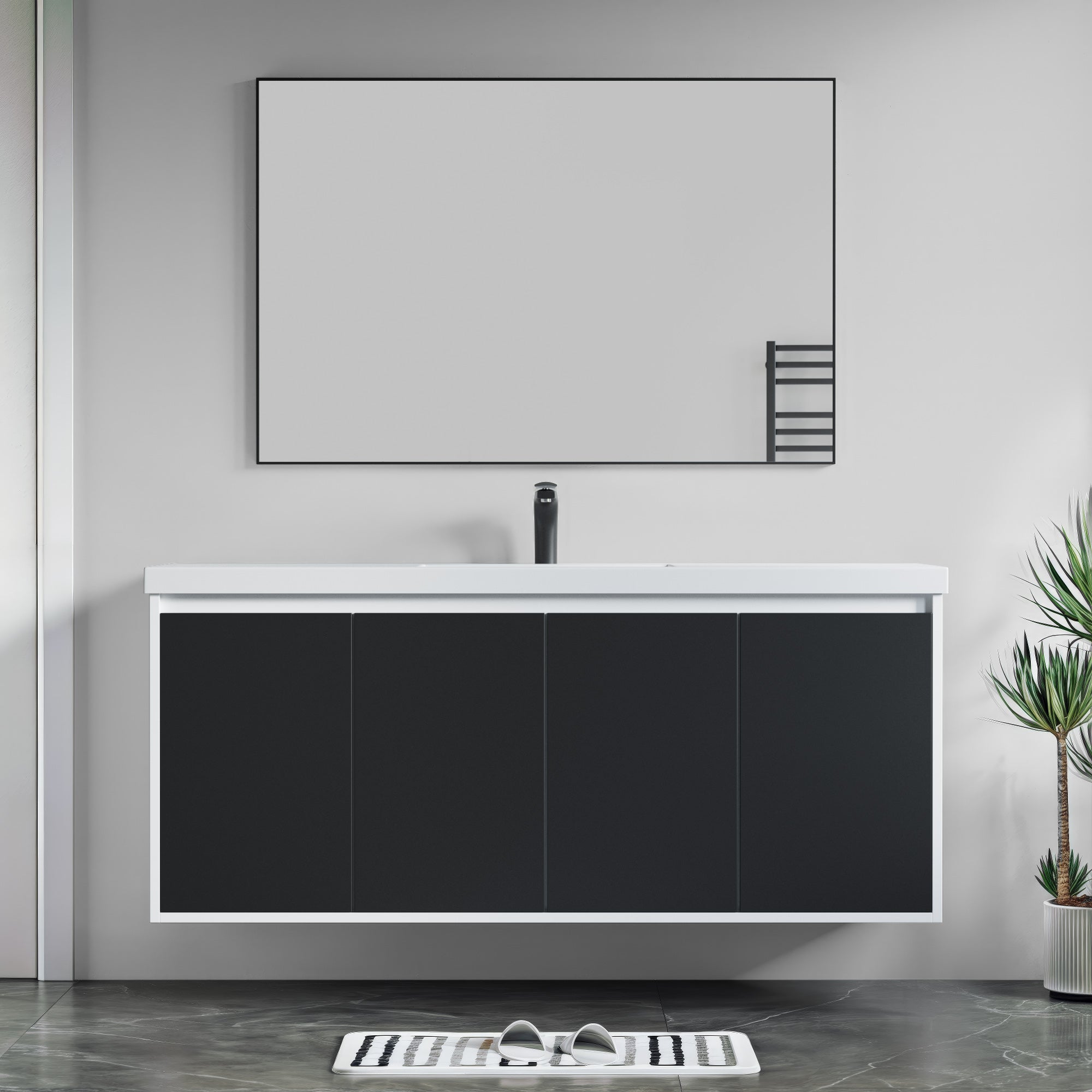 057 Series - 60 Inch Vanity - Single Sink