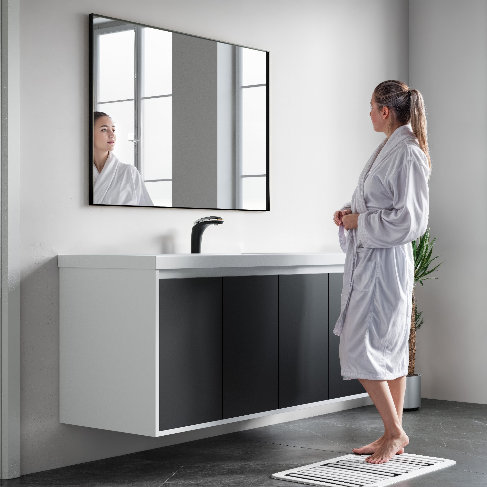 057 Series - 60 Inch Vanity - Single Sink