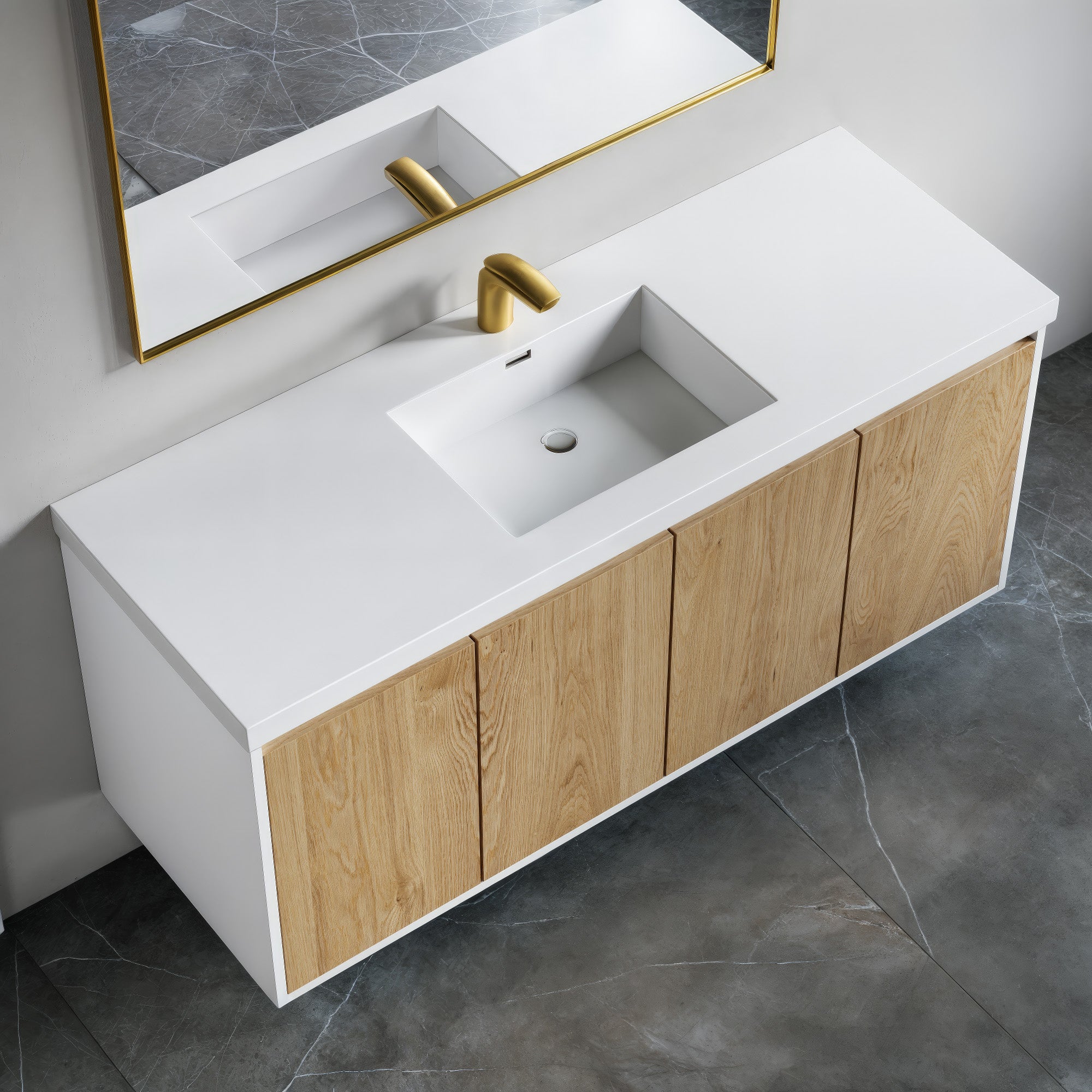 057 Series - 60 Inch Vanity - Single Sink
