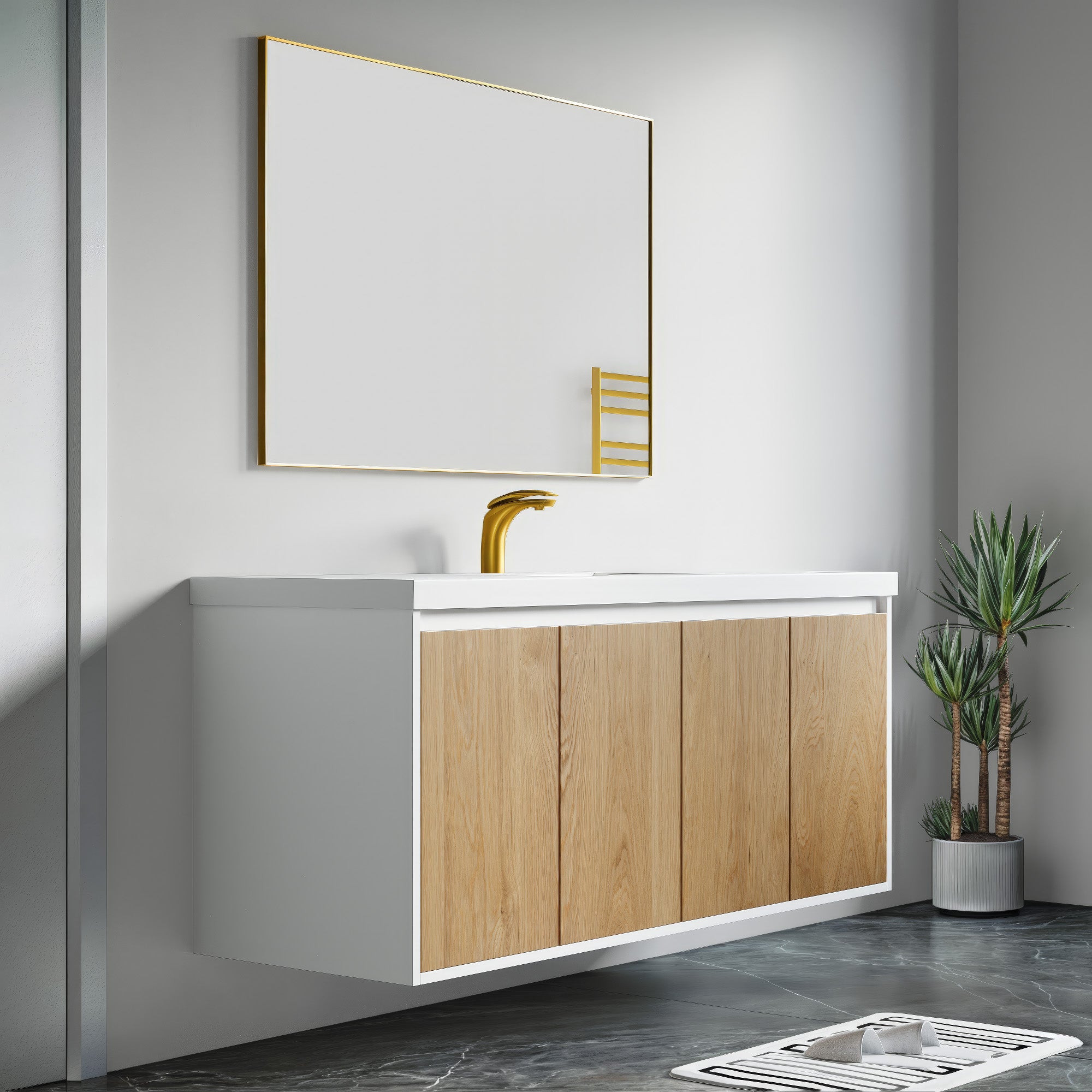 057 Series - 60 Inch Vanity - Single Sink