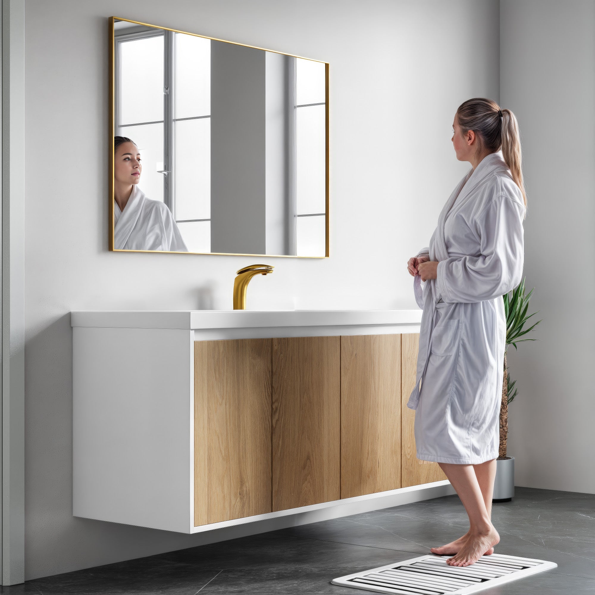 057 Series - 60 Inch Vanity - Single Sink