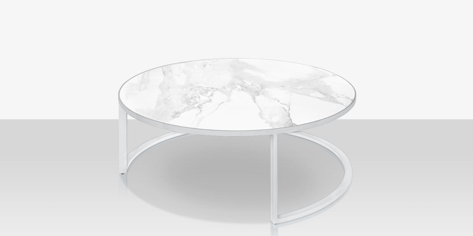 Iconic Nesting Table Round 49''