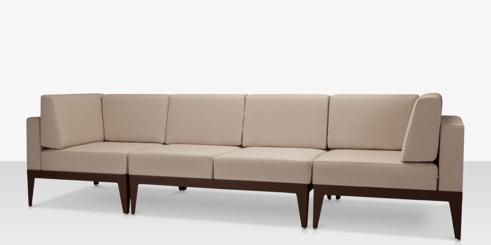 South Beach Armless Loveseat