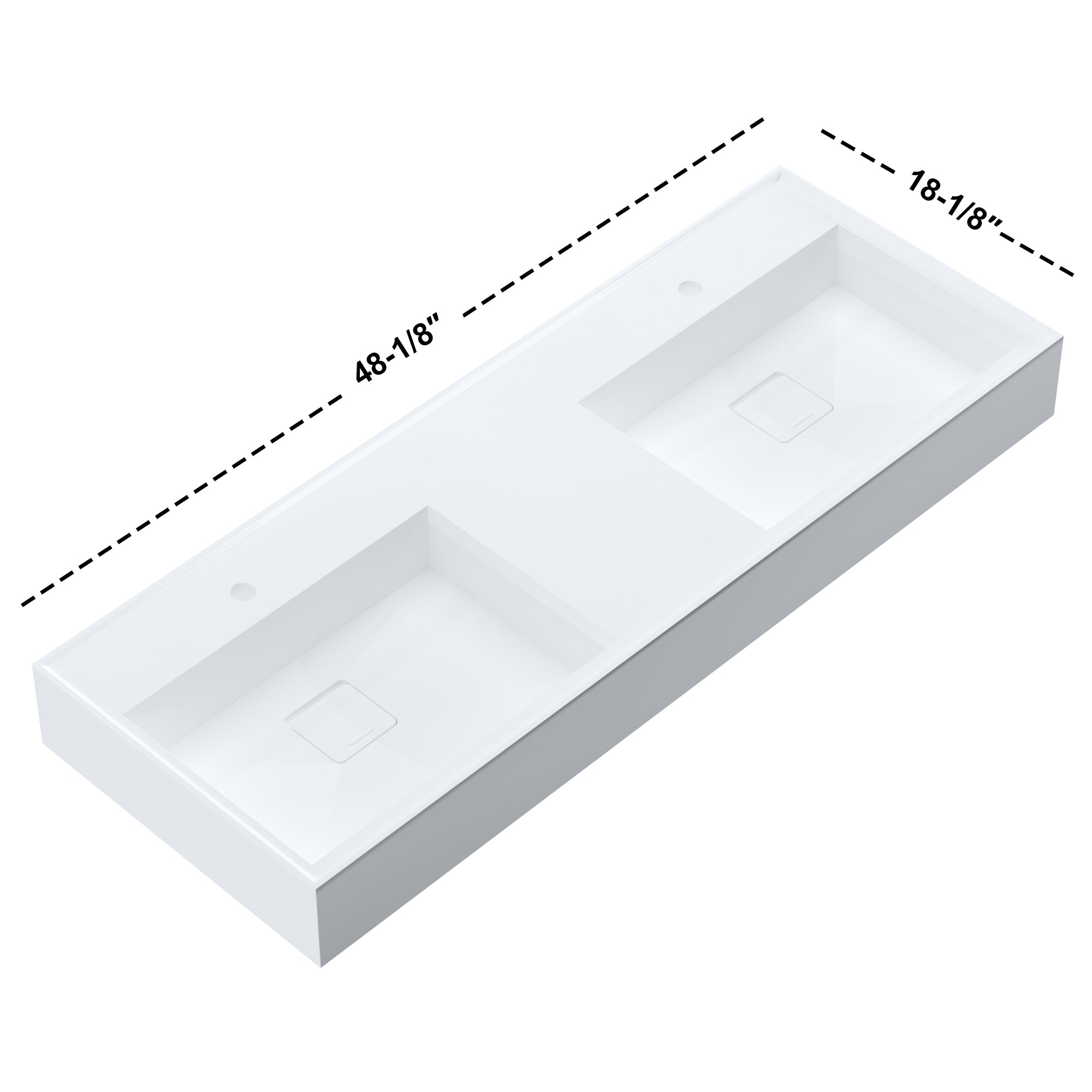 Wall Mounted Bathroom Sink 070 4818
