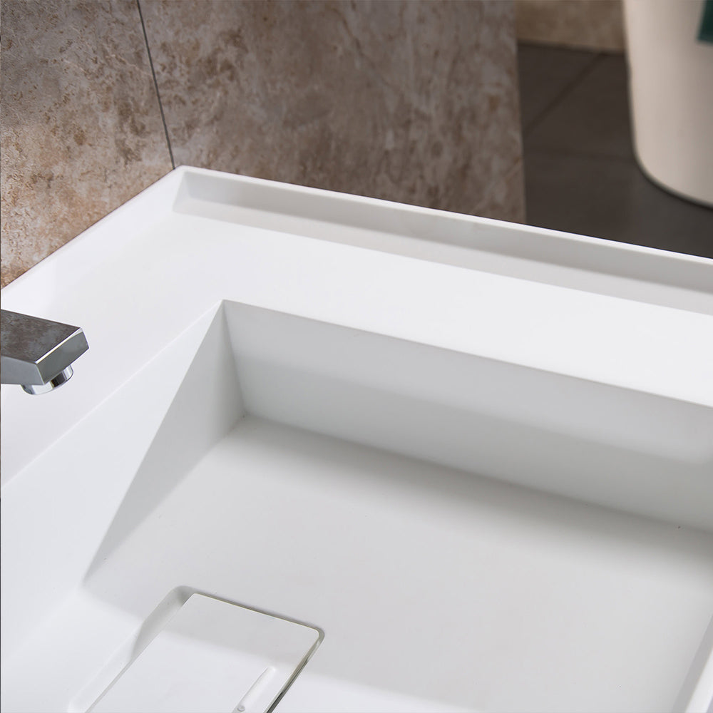 Wall Mounted Bathroom Sink 070 4818 - ADA