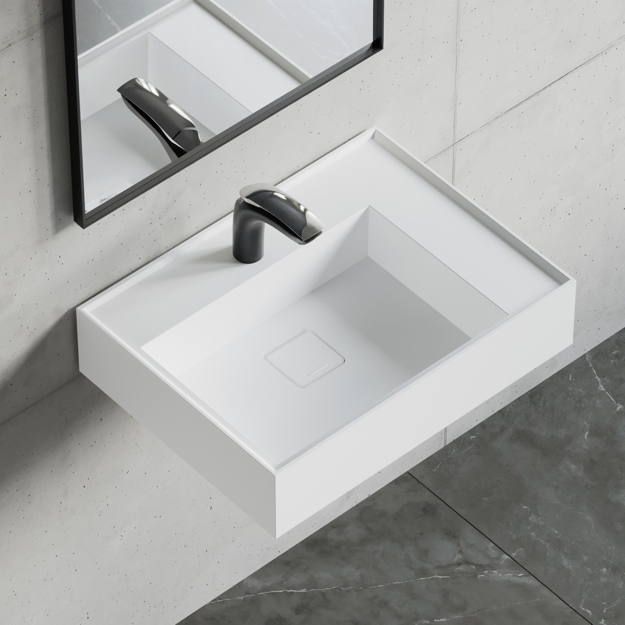 Wall Mounted Bathroom Sink 070 2418 - ADA