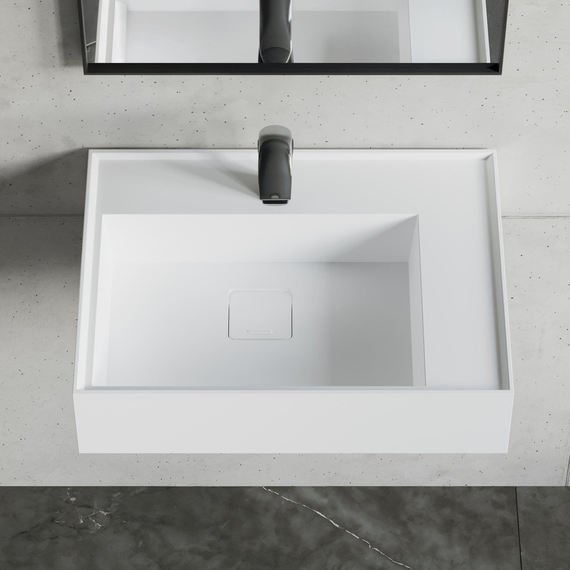Wall Mounted Bathroom Sink - 070 2418