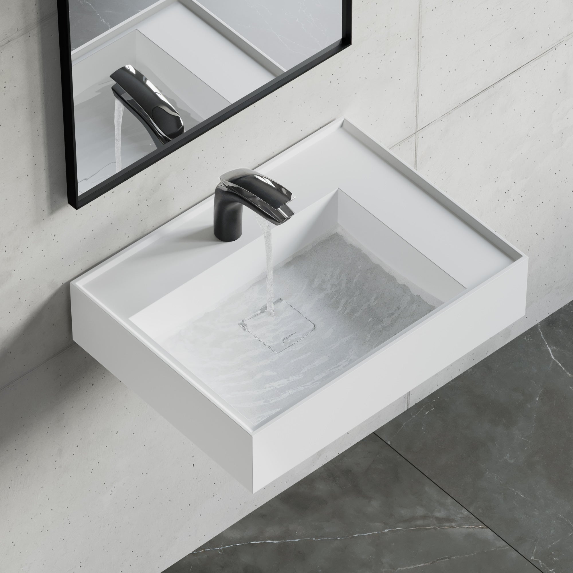 Wall Mounted Bathroom Sink - 070 2418