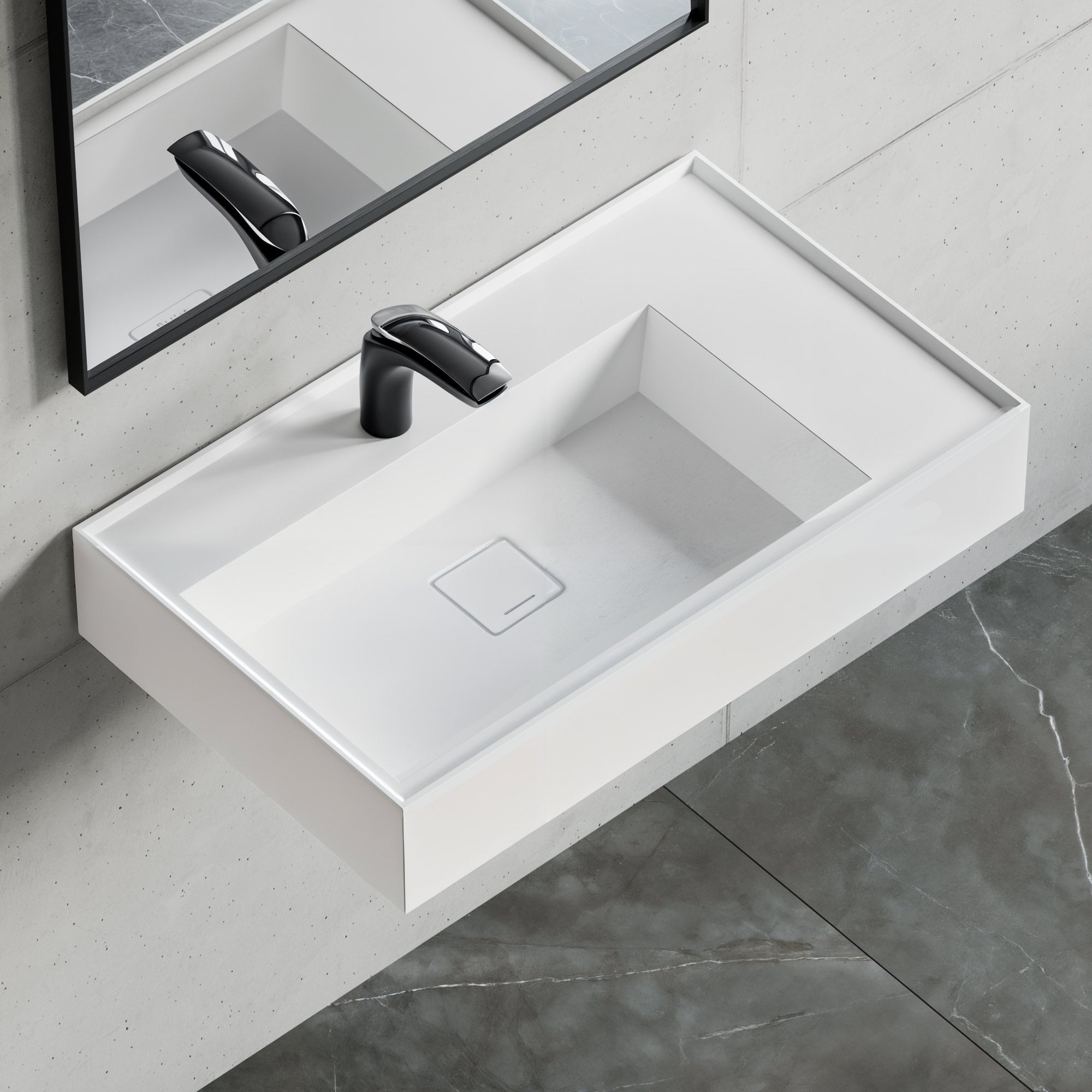 Wall Mounted Bathroom Sink 070 3618 - ADA