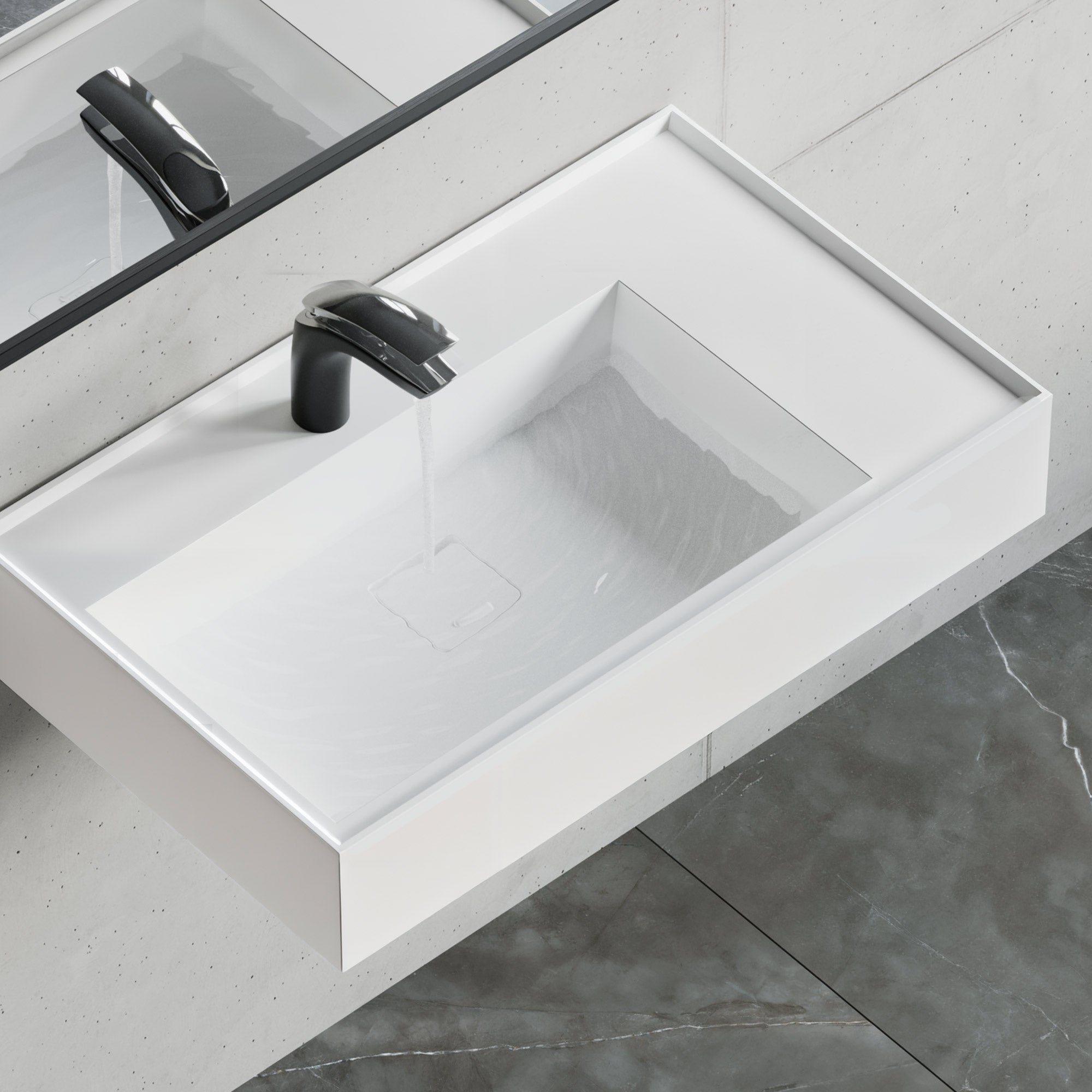 Wall Mounted Bathroom Sink 070 3618 - ADA