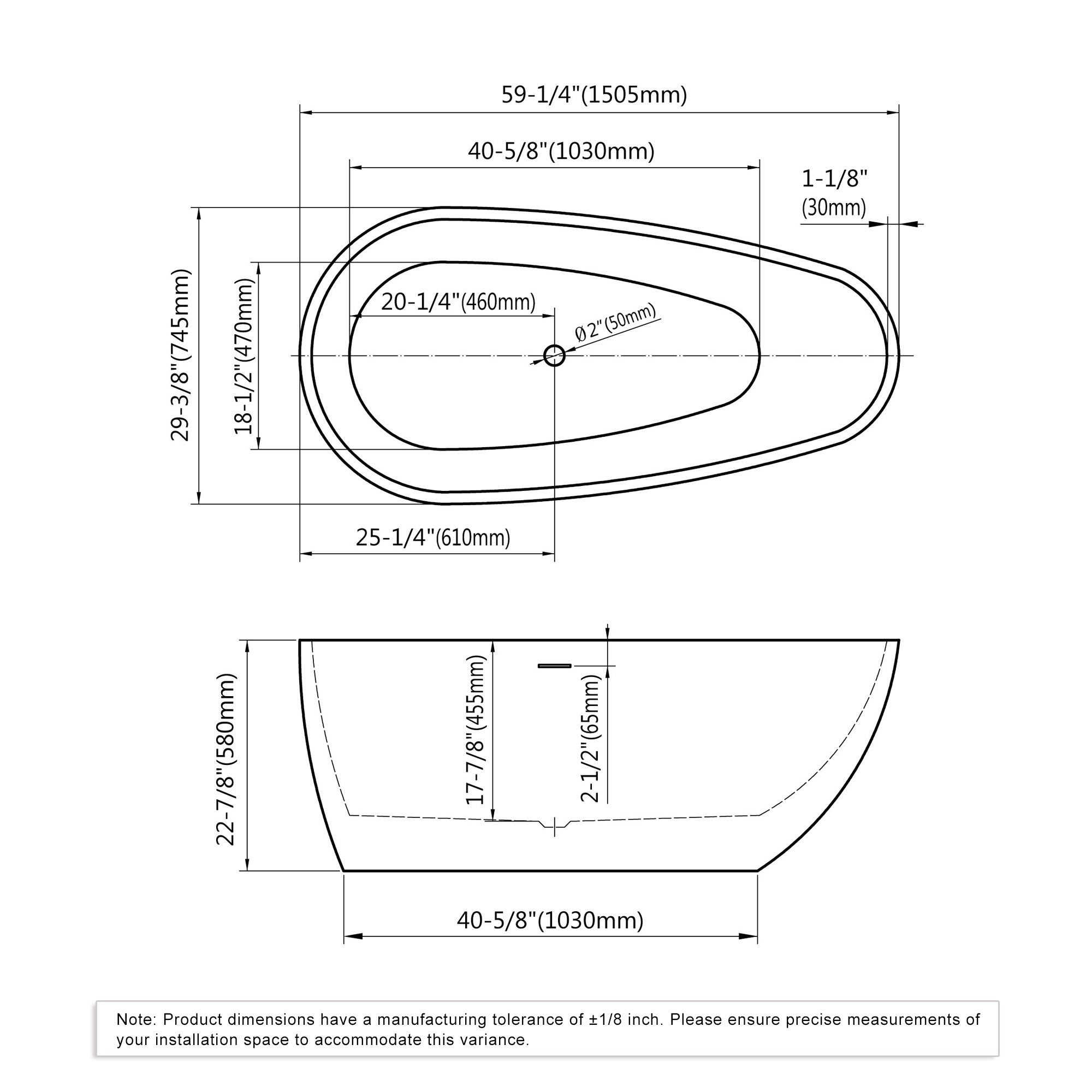 Freestanding bathtubs-074 5928 01