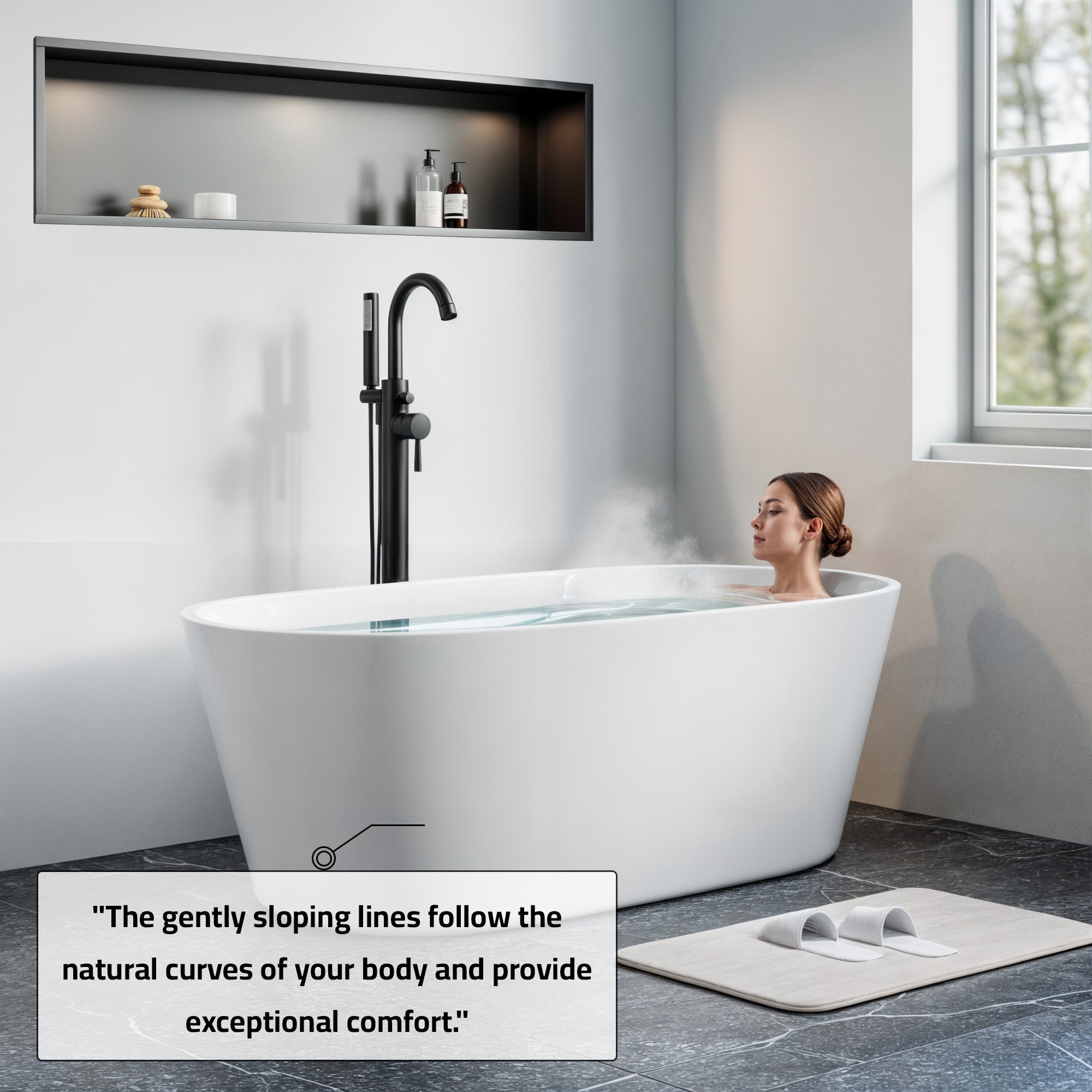 Freestanding bathtubs-077 6030