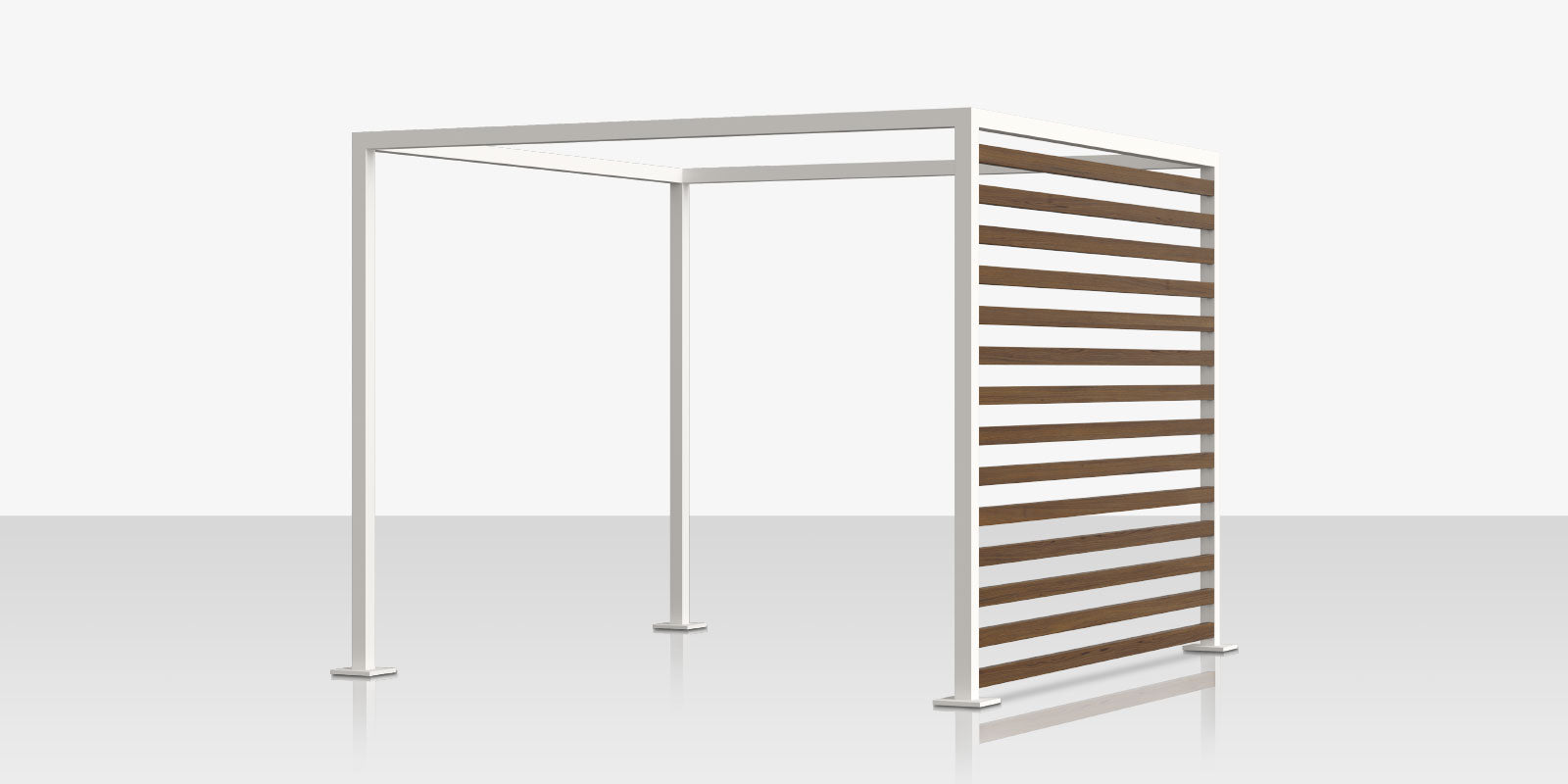 Breeze Cabana Wood Grain Slats