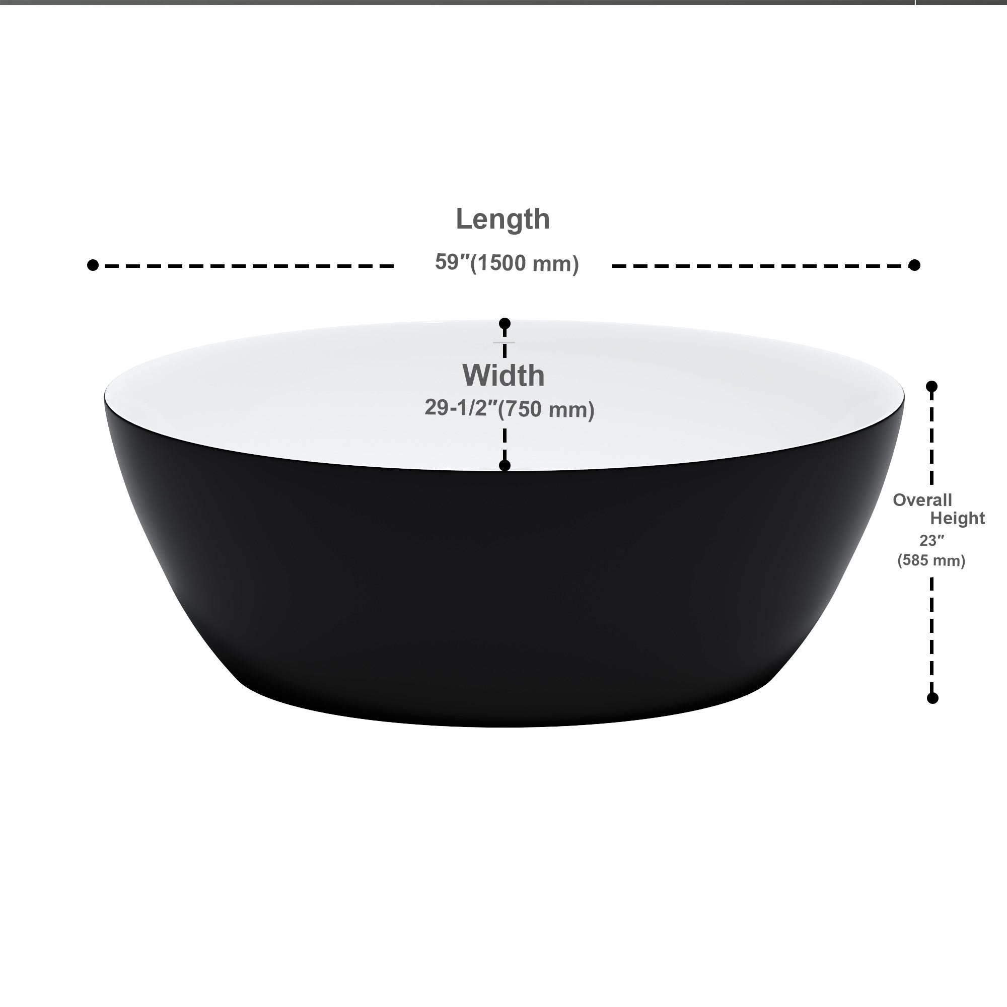 Freestanding bathtubs-080 5930 02