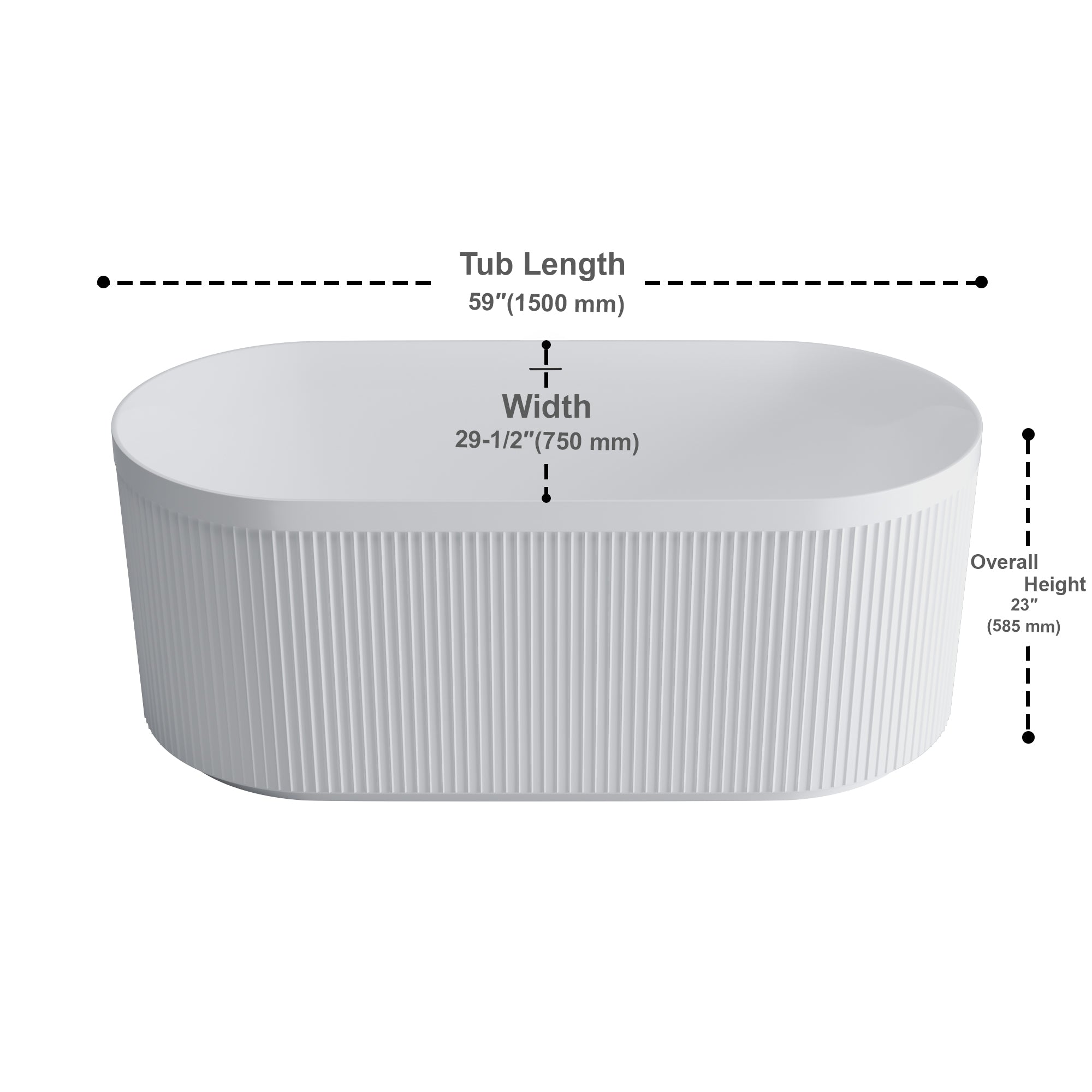 Freestanding bathtubs-081 5930 01