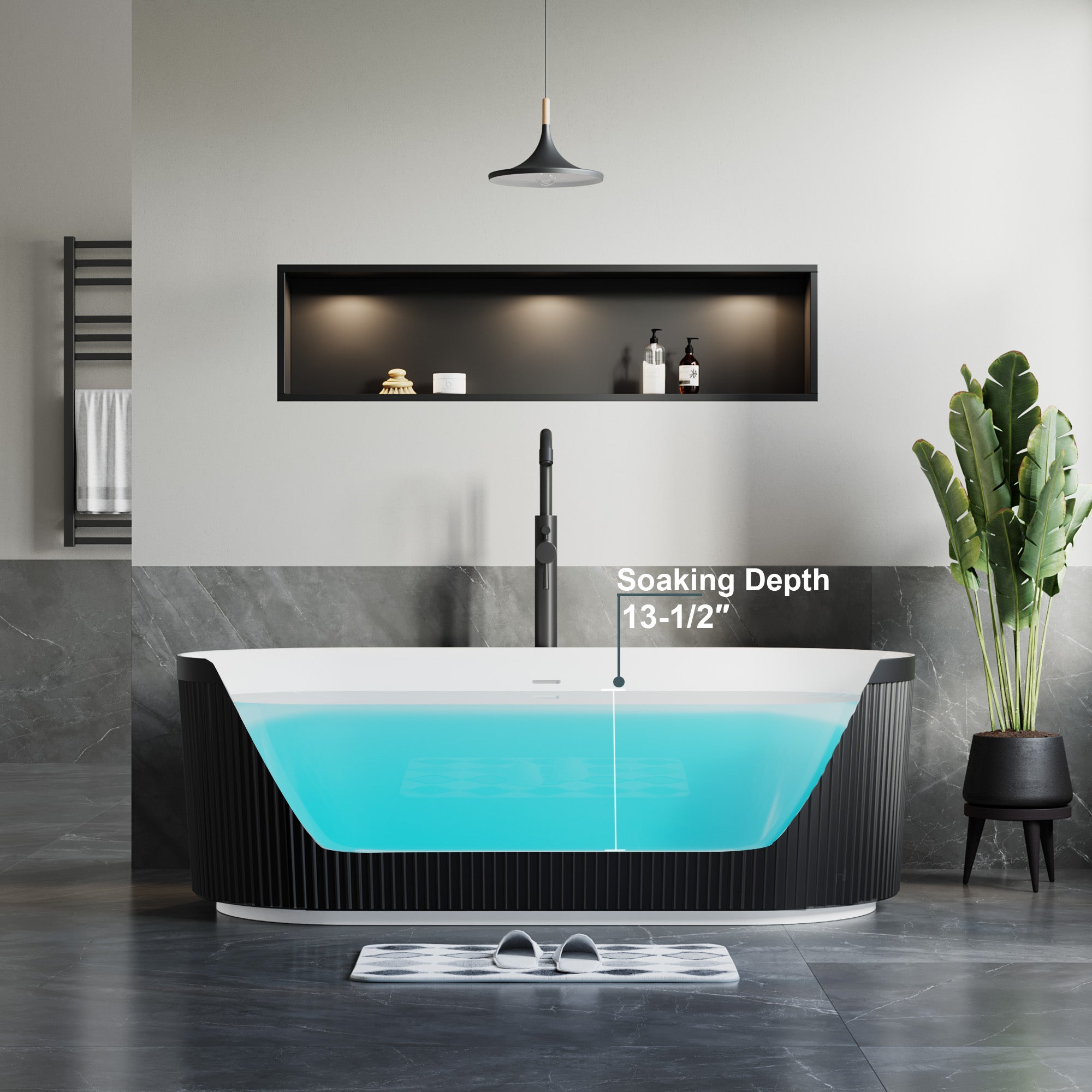 Freestanding bathtubs-081 6731 02