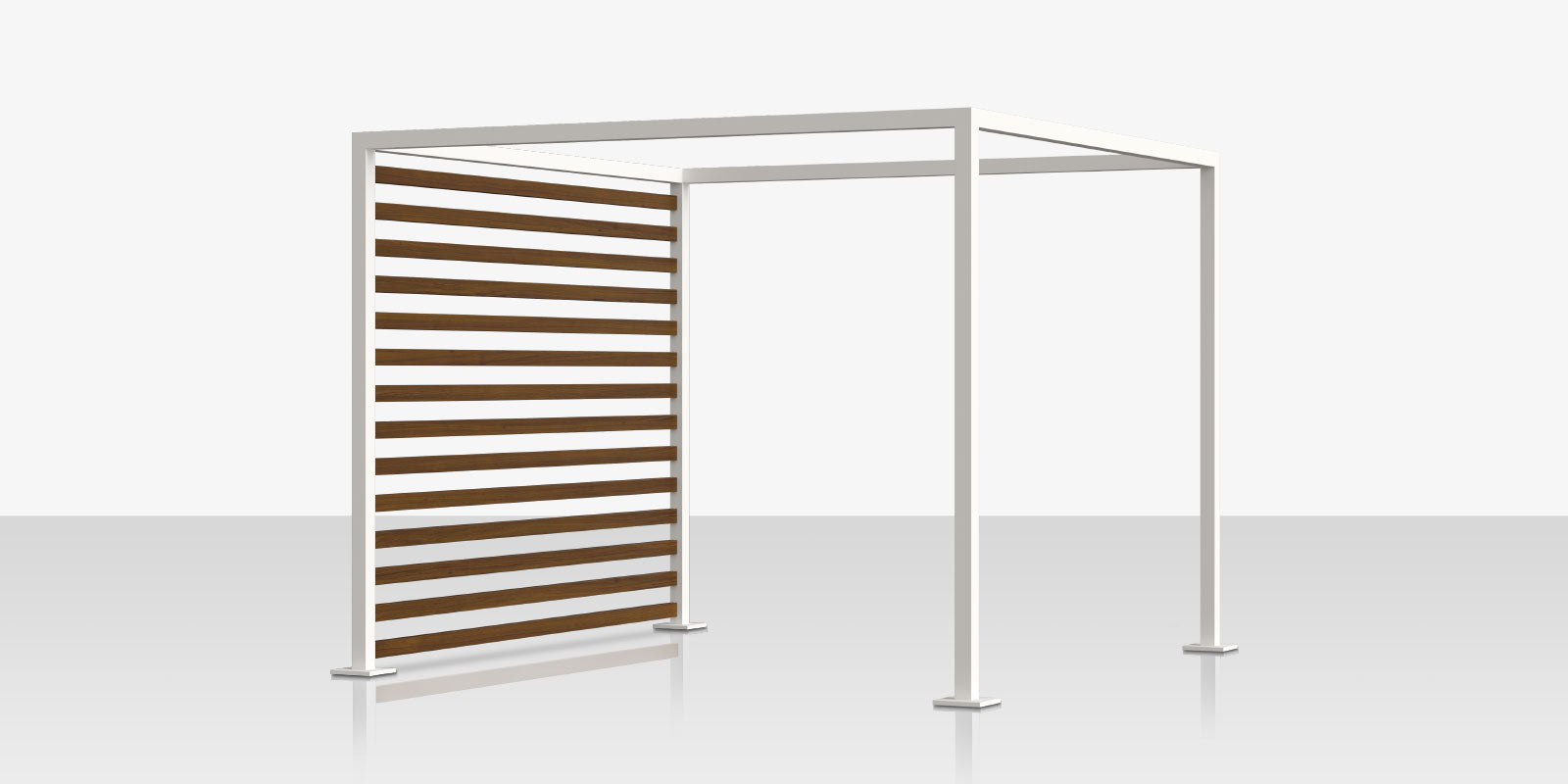 Breeze Cabana Wood Grain Slats