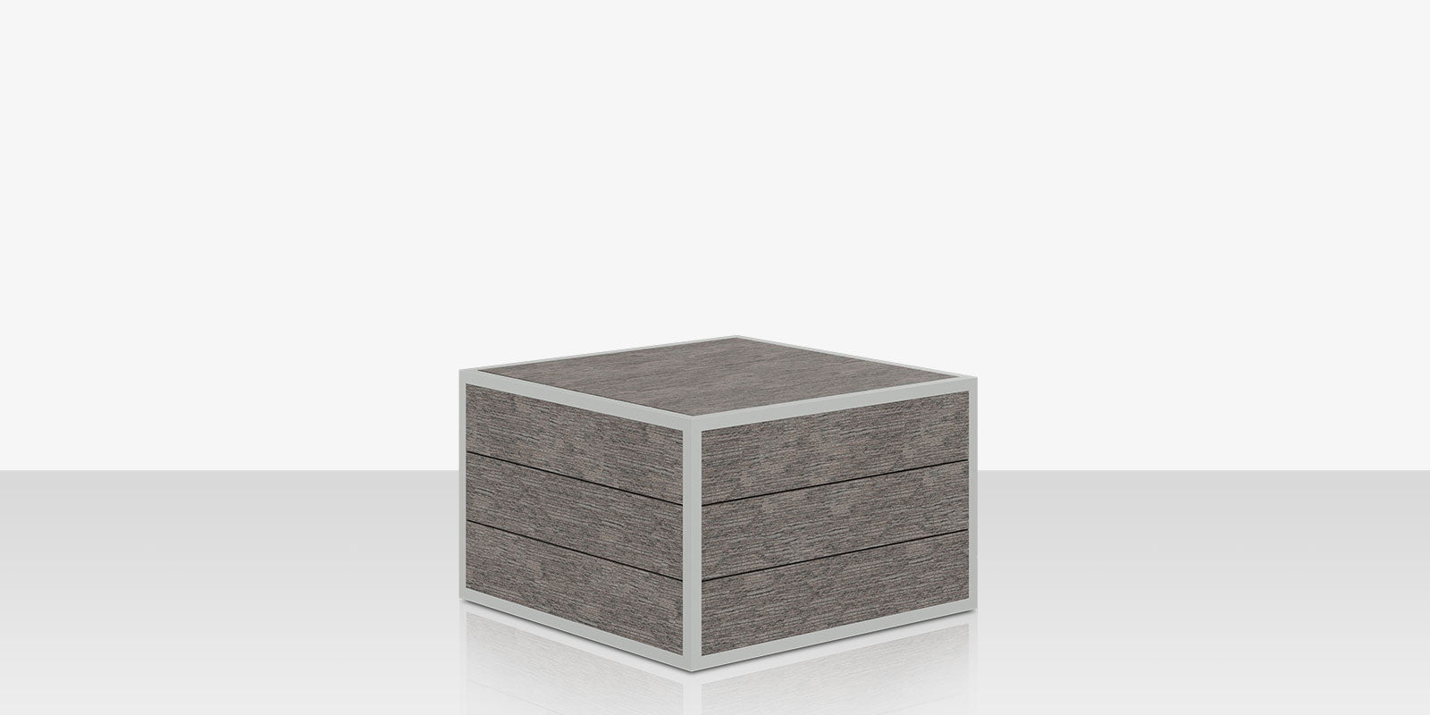 Mod Ottoman Slatted