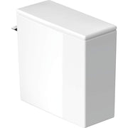 Duravit DuraStyle 1.28 GPF Single Flush ADA Compliant Toilet Tank in White with Left Lever Flush
