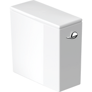 Duravit DuraStyle 1 GPF Single Flush ADA Compliant Toilet Tank in White with Right Lever Flush