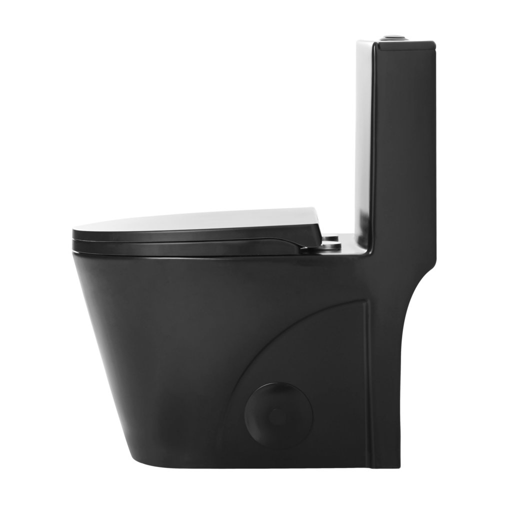 Fine Fixtures MOTB7 Ultraluxe One‑Piece Elongated Toilet – Dual Flush, 12" Rough‑In