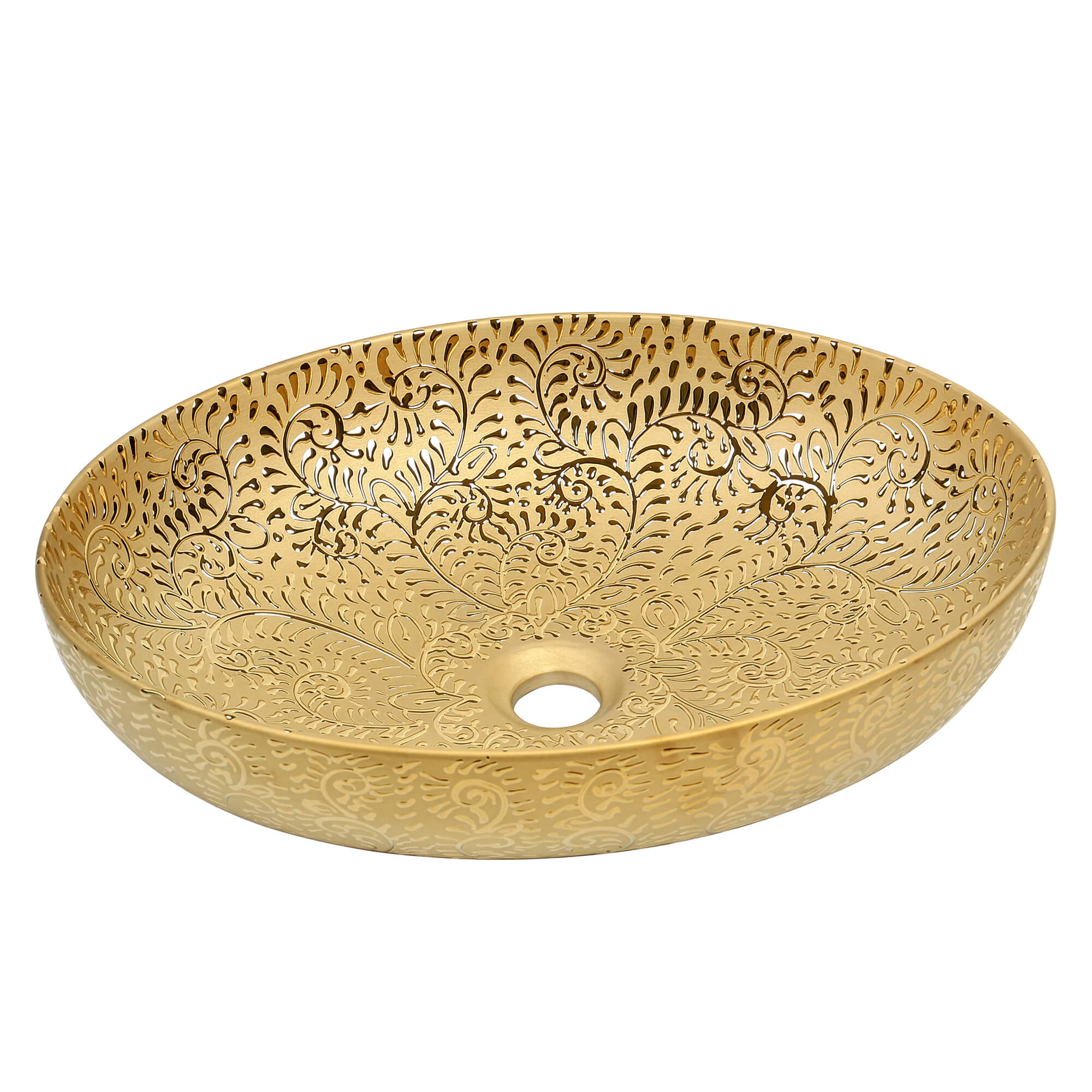 Fine Fixtures Oval Luxury Vessel Sink 20" x 15"
