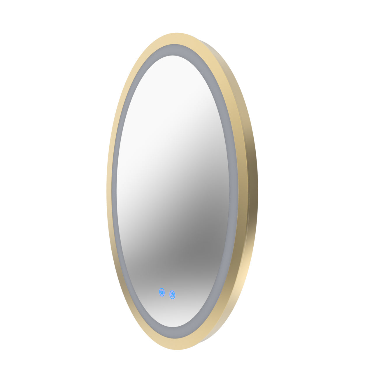 Maidstone Aydin 20 by 28 Inch Oval Lighted Mirror with Anti-Fog