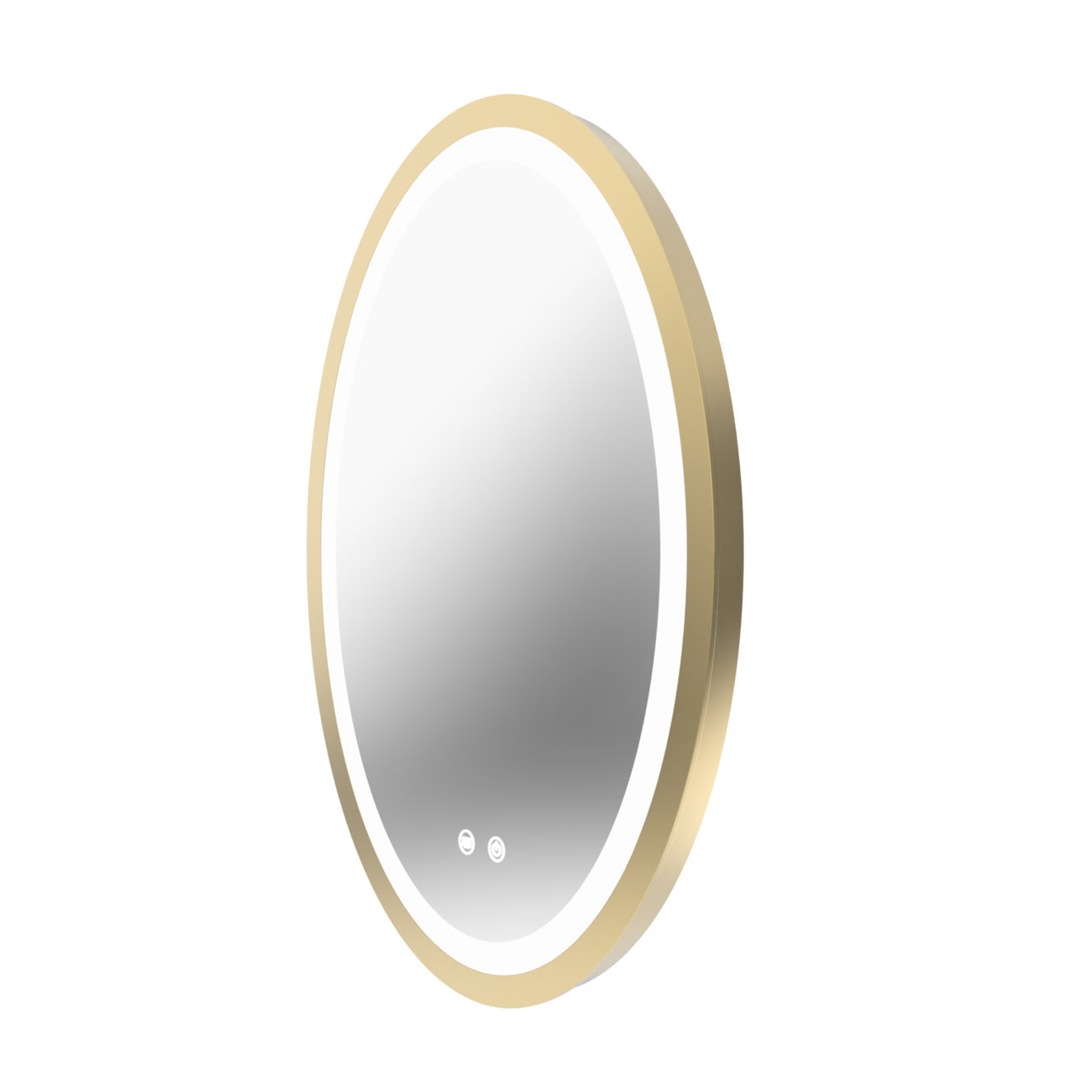 Maidstone Aydin 20 by 28 Inch Oval Lighted Mirror with Anti-Fog