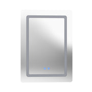 MAIDSTONE Orionis 20 by 28 Inch Rectangle Lighted Mirror with Anti-Fog