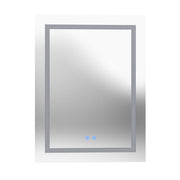 MAIDSTONE Orionis 24 by 32 Inch Rectangle Lighted Mirror with Anti-Fog