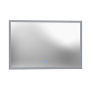 MAIDSTONE Orionis 36 by 24 Inch Rectangle Lighted Mirror with Anti-Fog