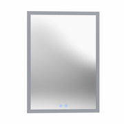 MAIDSTONE Breccan 20 x 28 Inch Single Door LED Medicine Cabinet