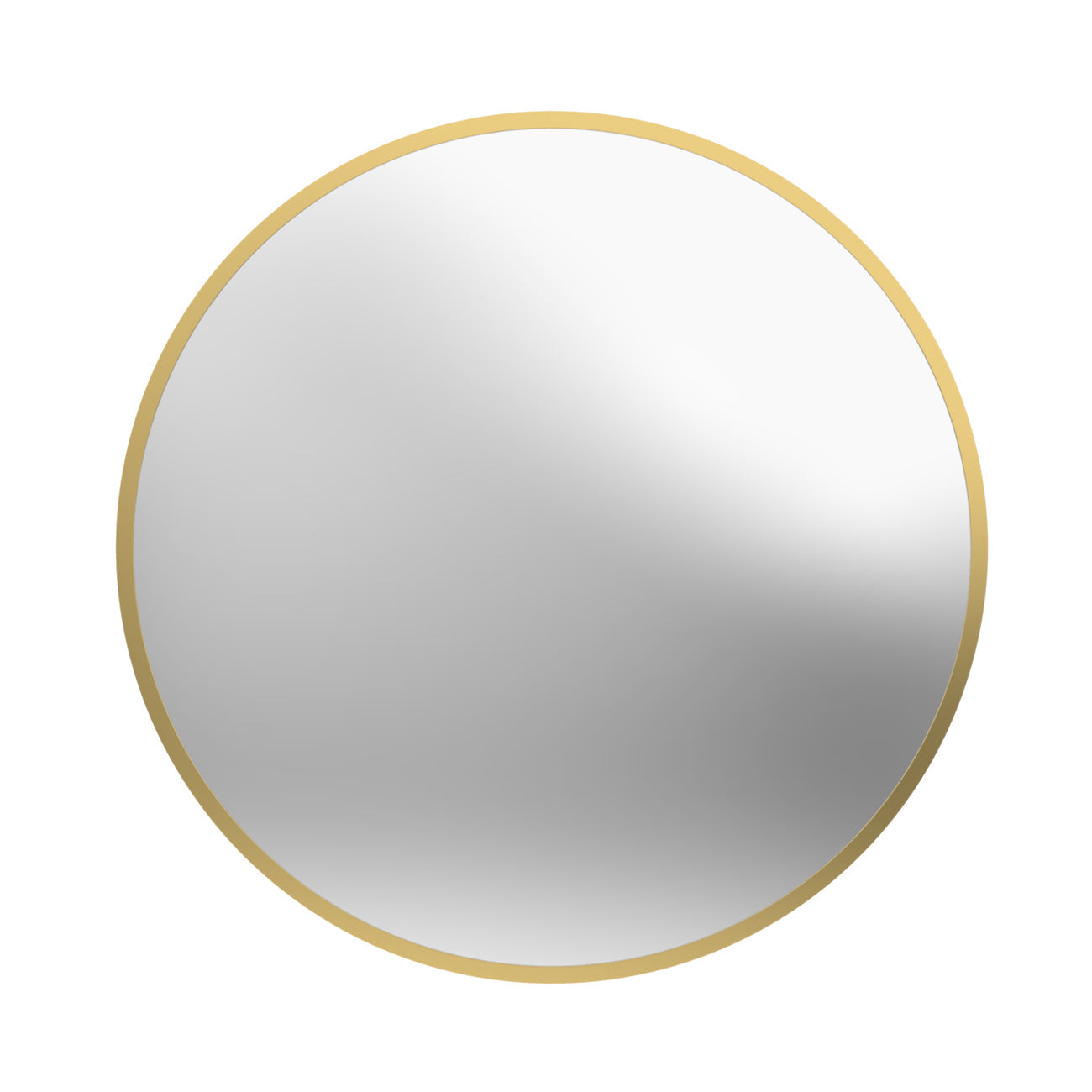 MAIDSTONE Eria 24 by 24 Inch Round Mirror