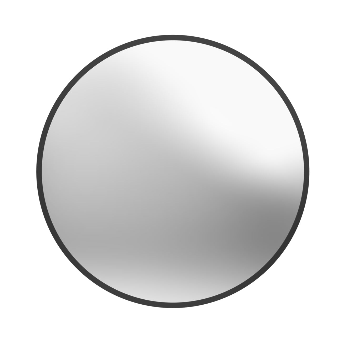 MAIDSTONE Eria 24 by 24 Inch Round Mirror