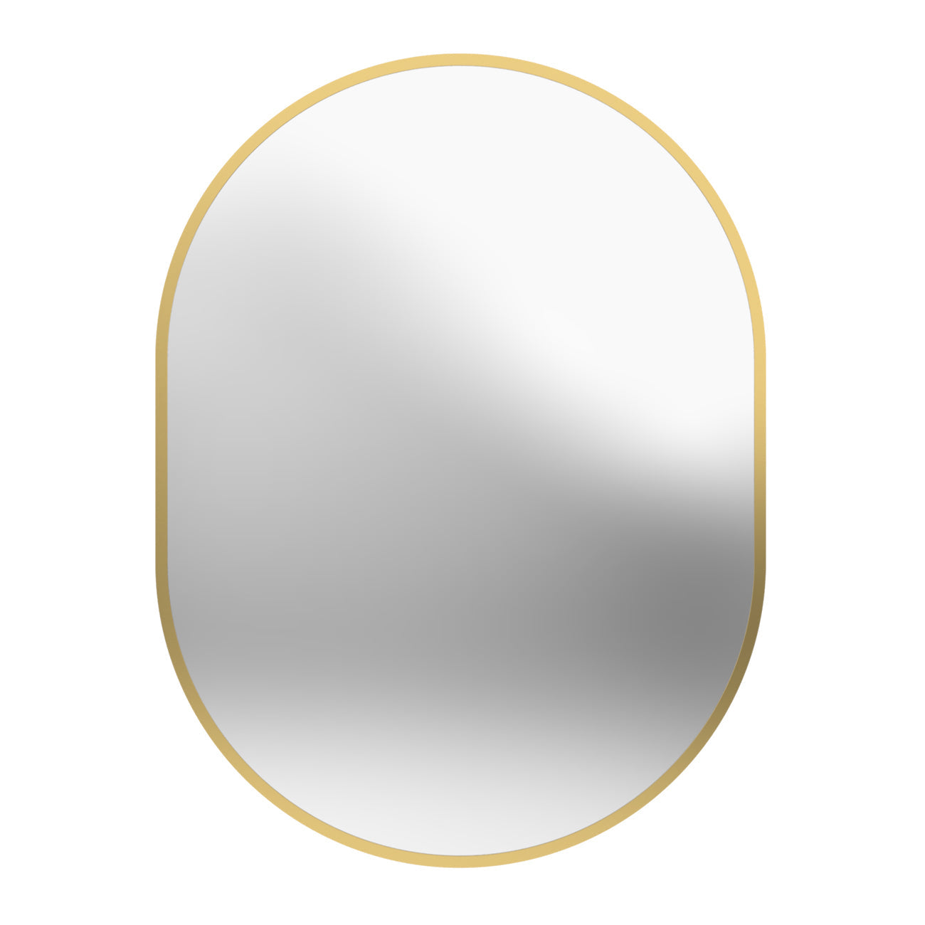 MAIDSTONE Eria 24 by 32 Inch Oval Mirror
