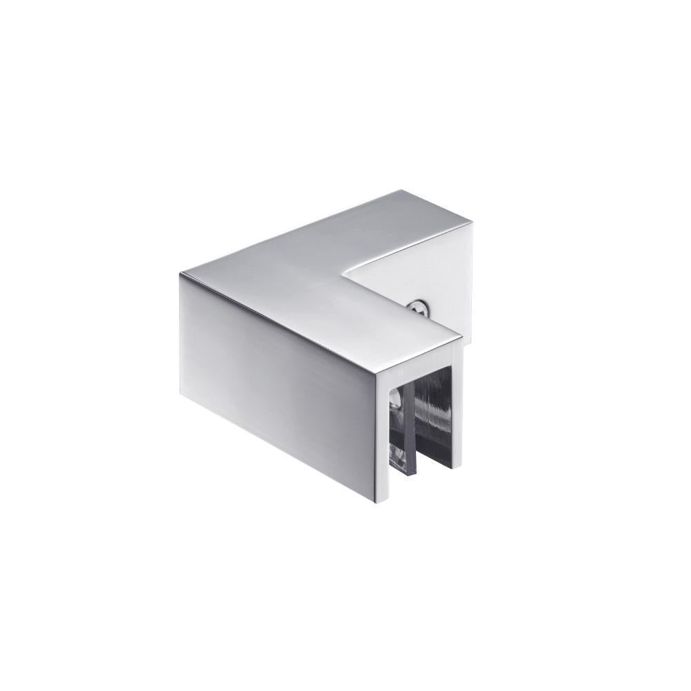 Flusso 10.GGC.4016 90 Degree Glass to Glass Sleeve Over Clamp